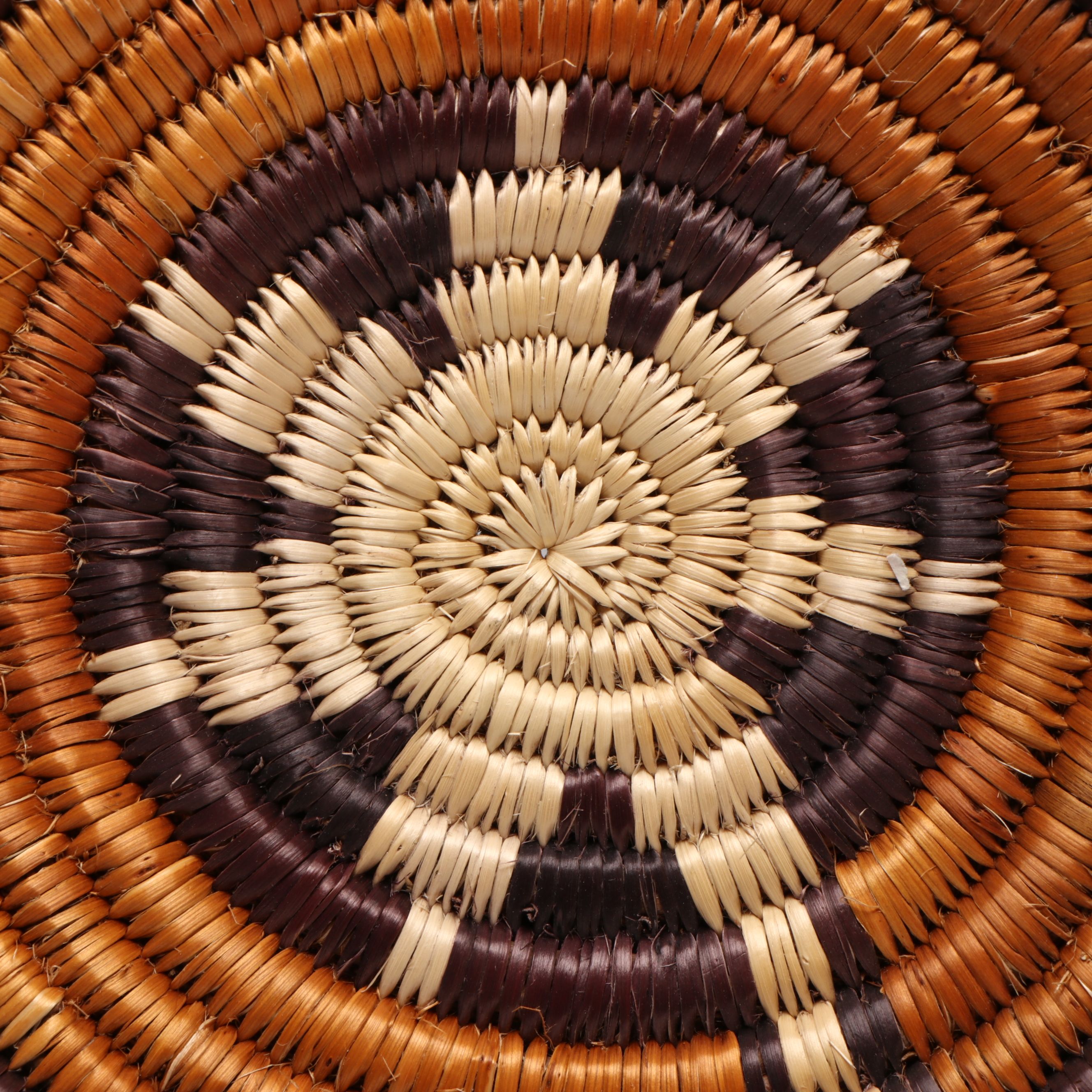 Louise Nimrod Diné (Navajo) Sumac Wedding Basket with Mountain Mahogany Dye