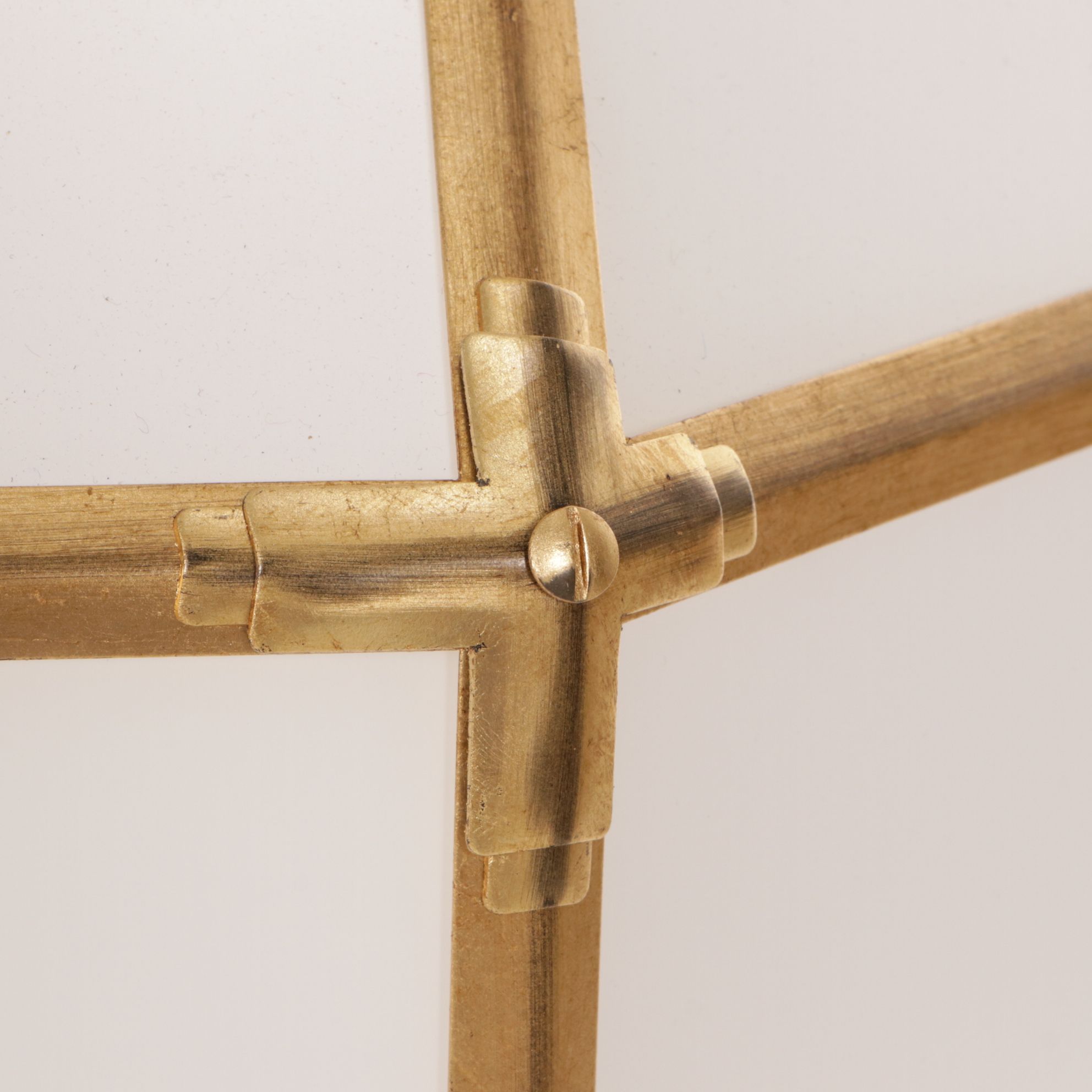 Visual Comfort Susan Kasler Morris Brass and Glass Cage Pendant Light