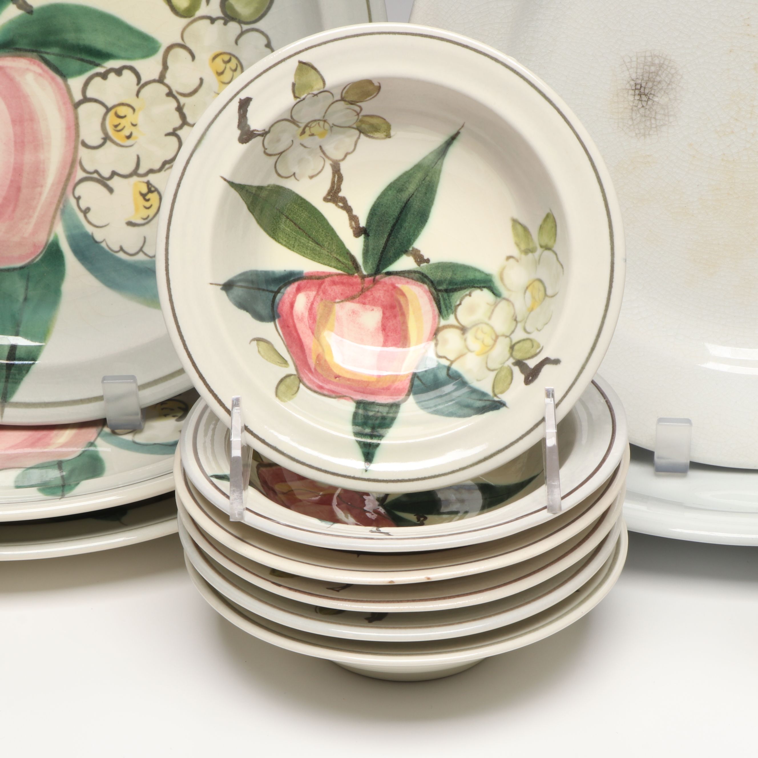 Red Wing Pottery Hand-Painted Dinnerware