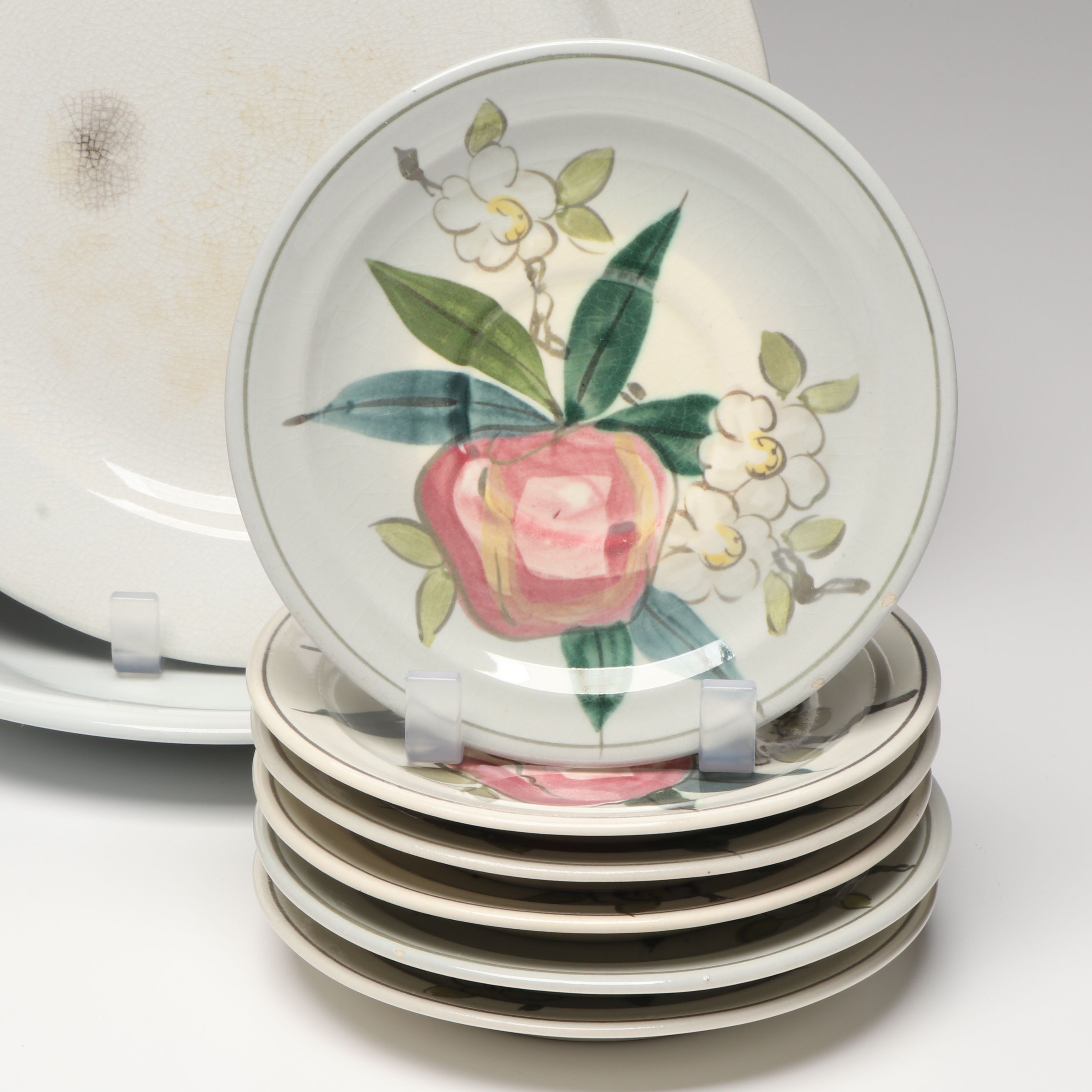 Red Wing Pottery Hand-Painted Dinnerware