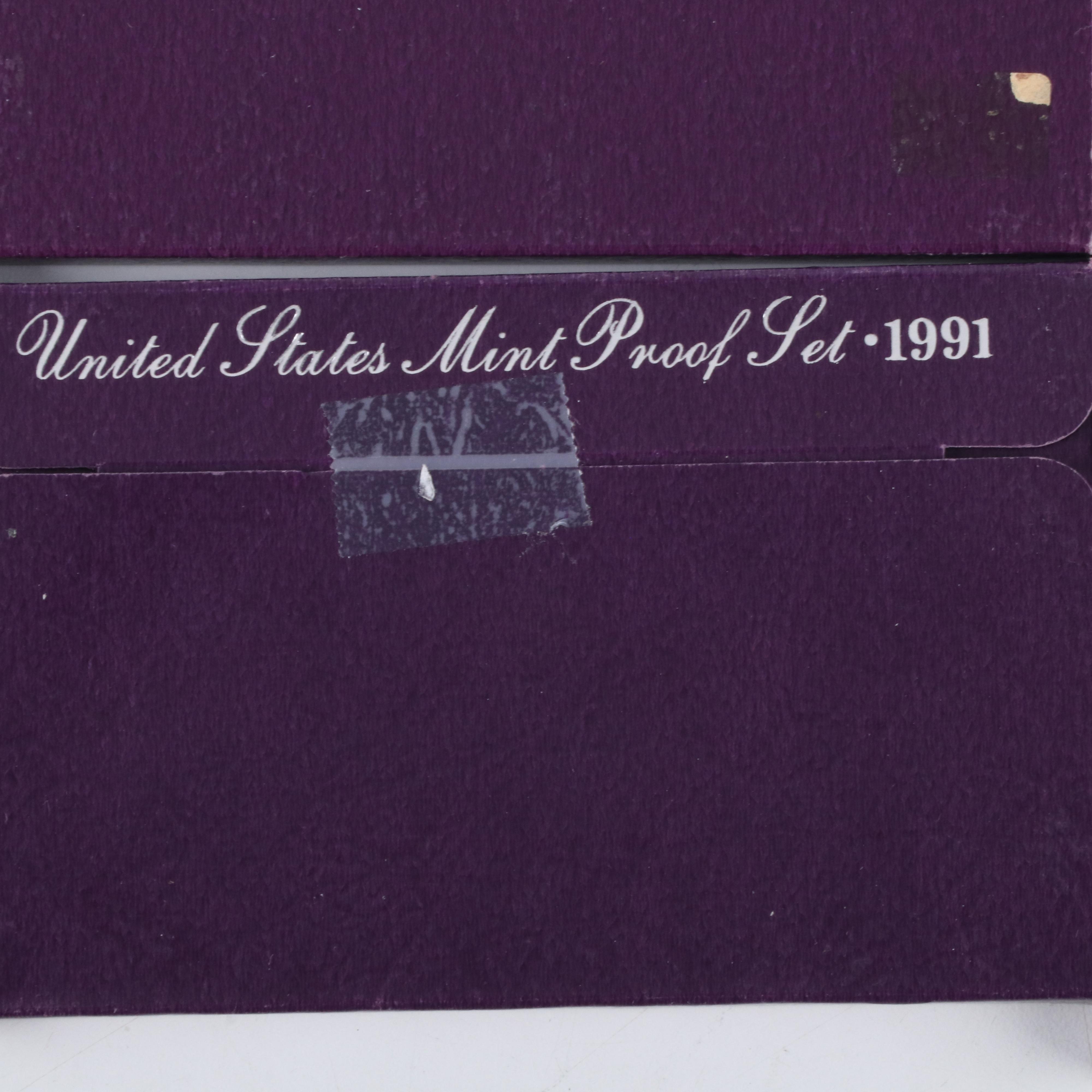 Thirty-Two Different United States Modern Proof Sets 1970-2004
