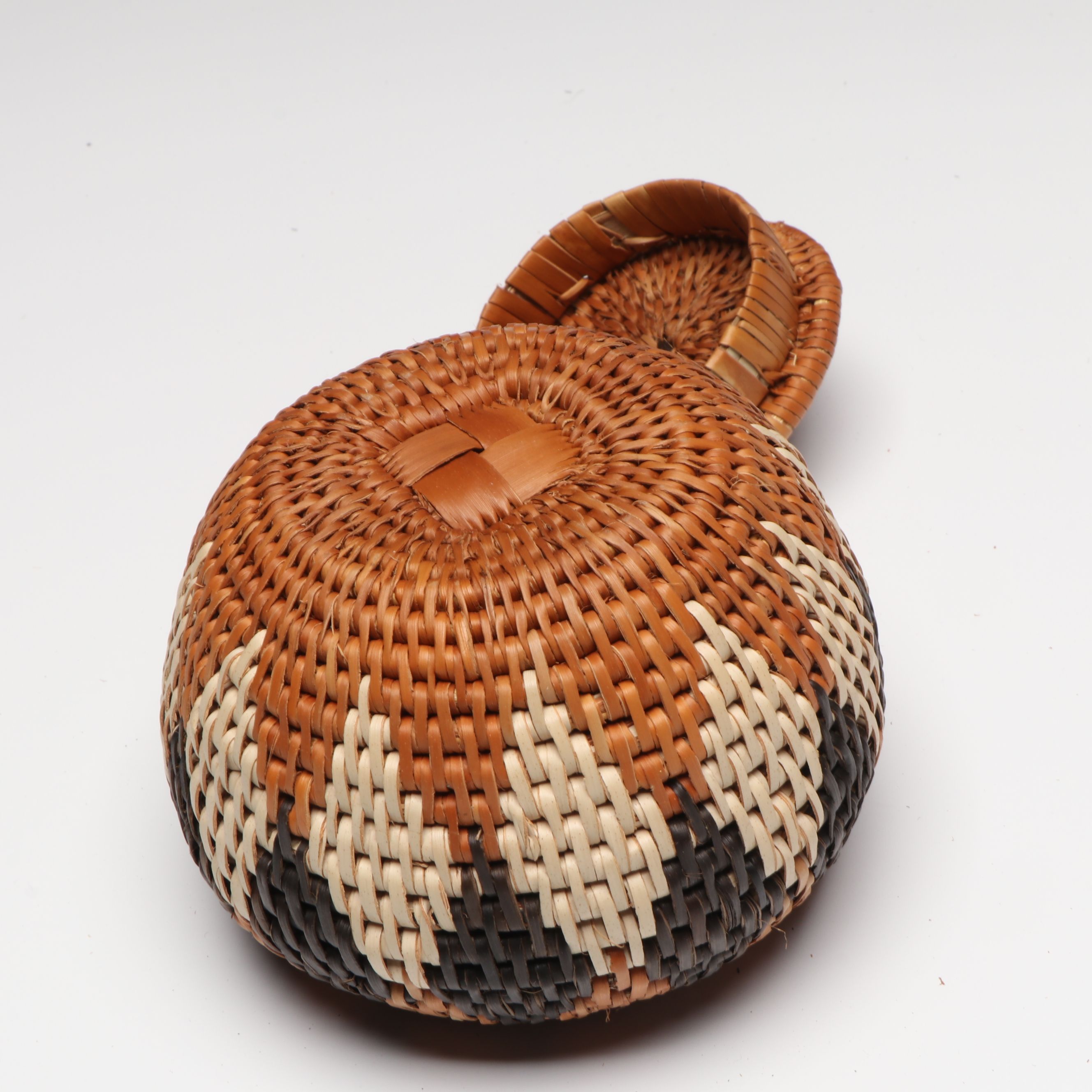 Themban Mkhwanazi and Other Zulu Ilala Palm Lidded Baskets