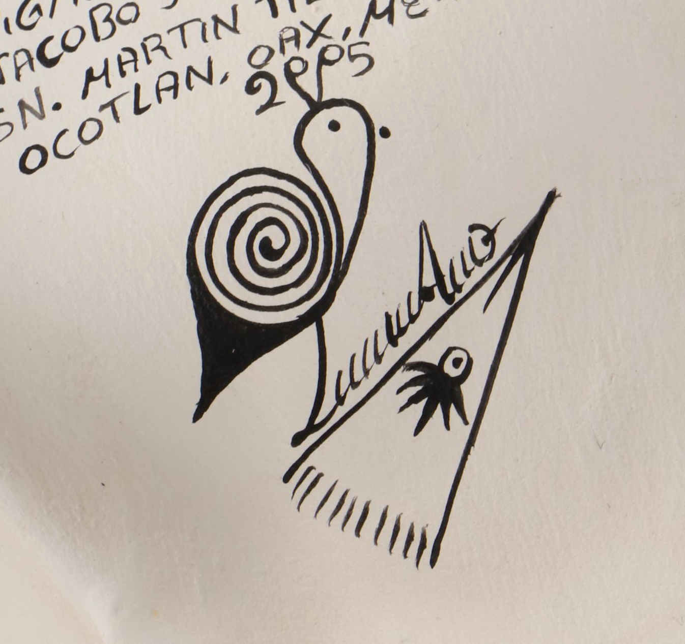 Jacobo & María Ángeles Zapotec "Dancing Coyote" Copal Wood Figure, 2005