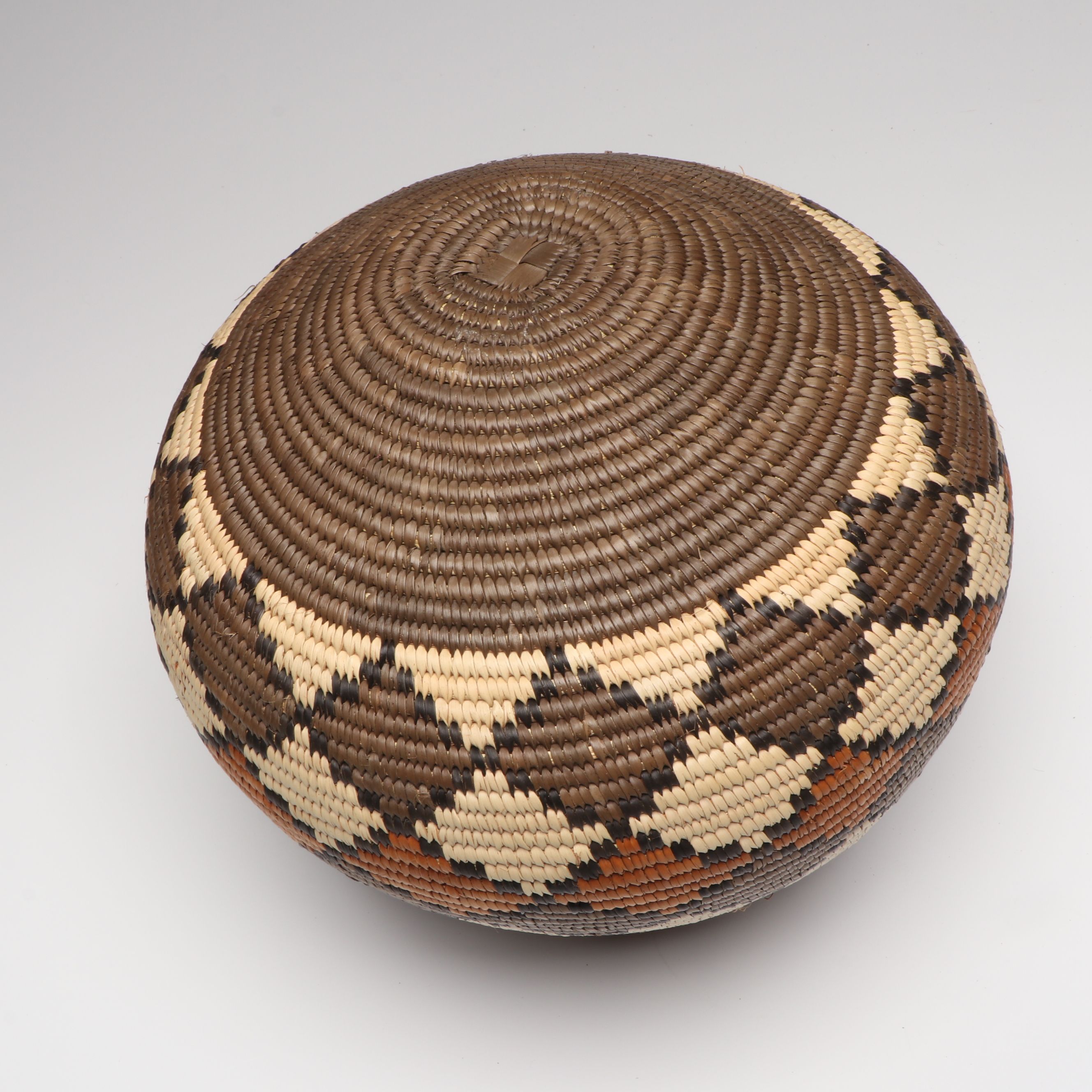 Sebenzilo Xulu and Other Zulu Hand-Woven Ilala Palm Baskets