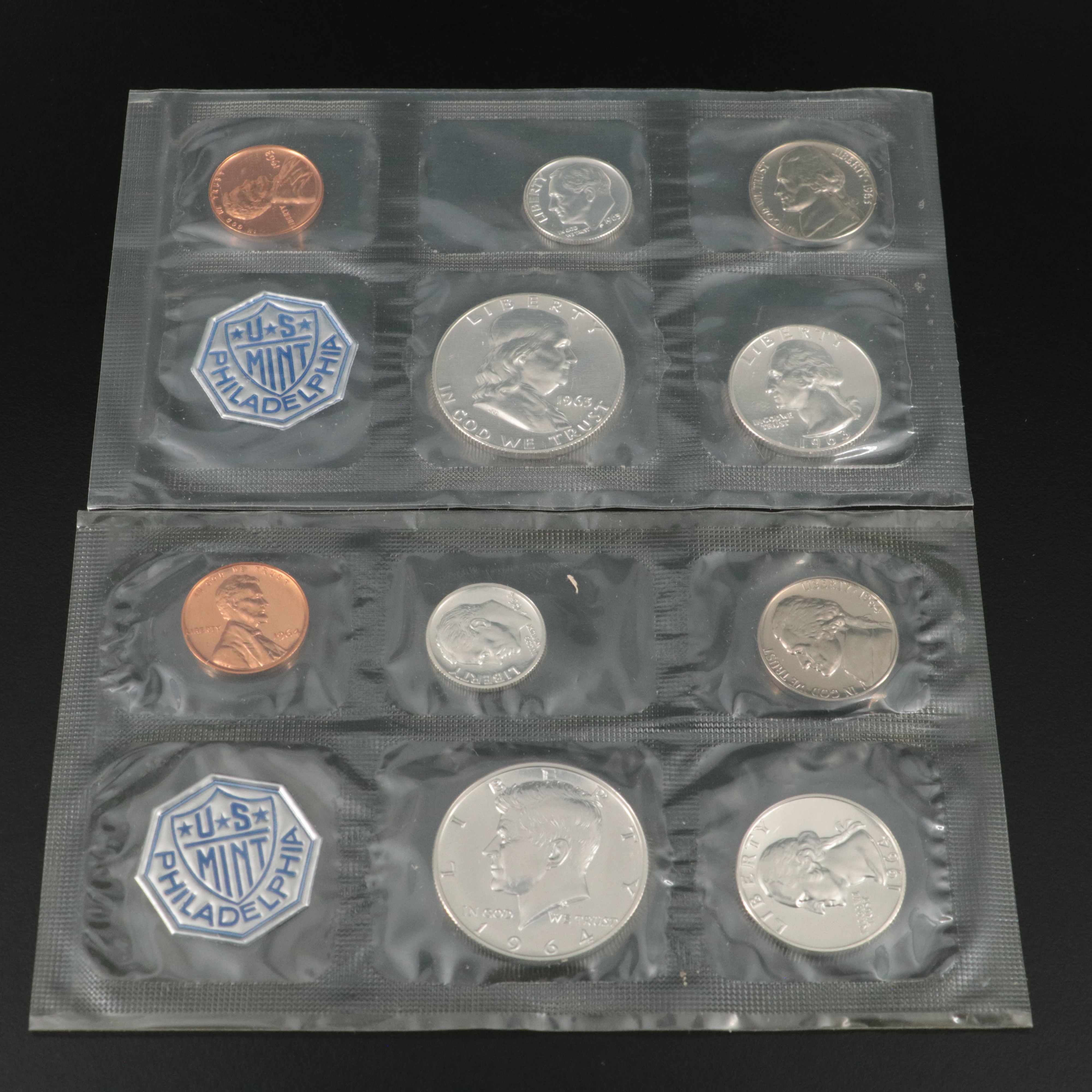 Collection of Three Different Classic Silver U.S. Proof Sets