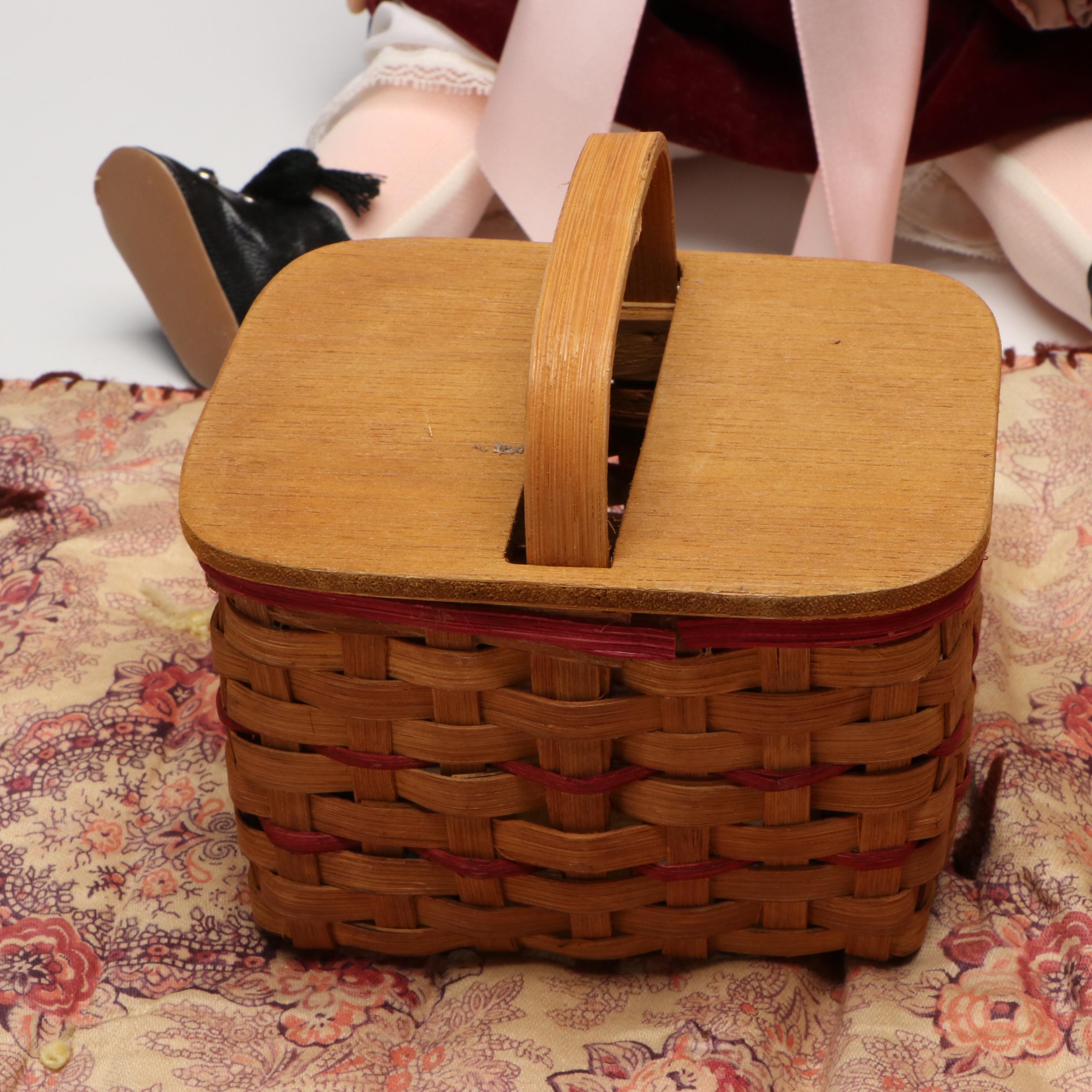 Faith Wick for Effanbee "Party Time" Vinyl Doll with Picnic Accessories