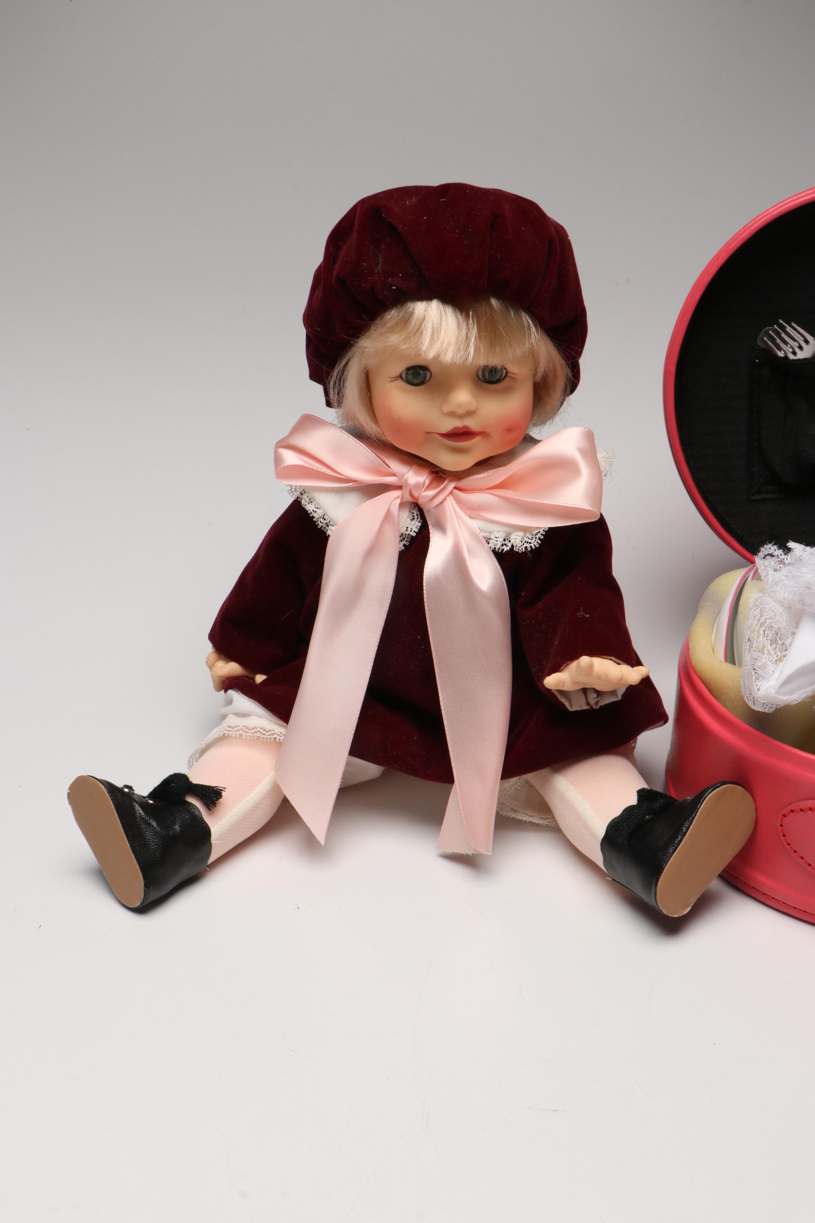 Faith Wick for Effanbee "Party Time" Vinyl Doll with Picnic Accessories
