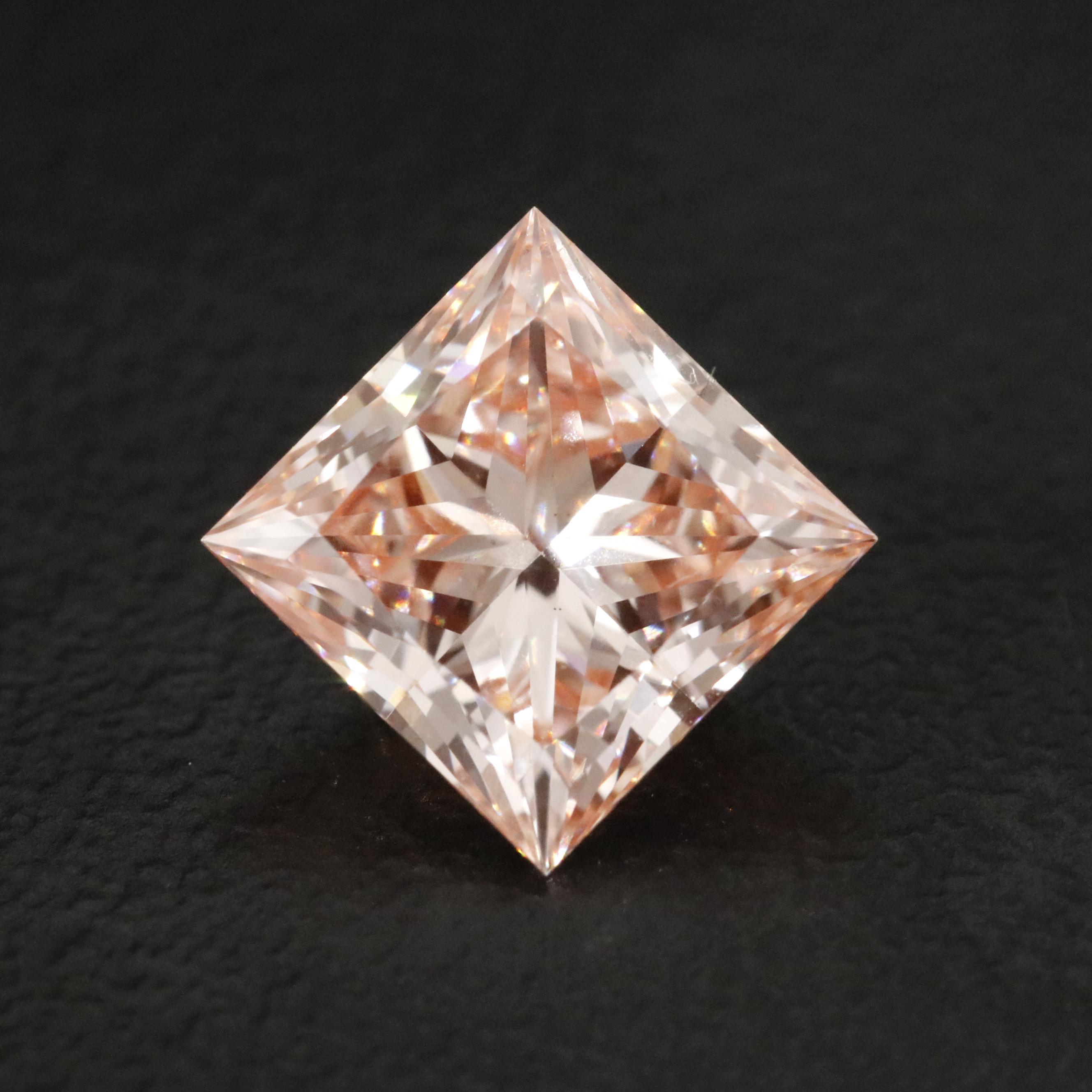 Loose 2.02 CT Lab Grown Fancy Diamond with IGI Report