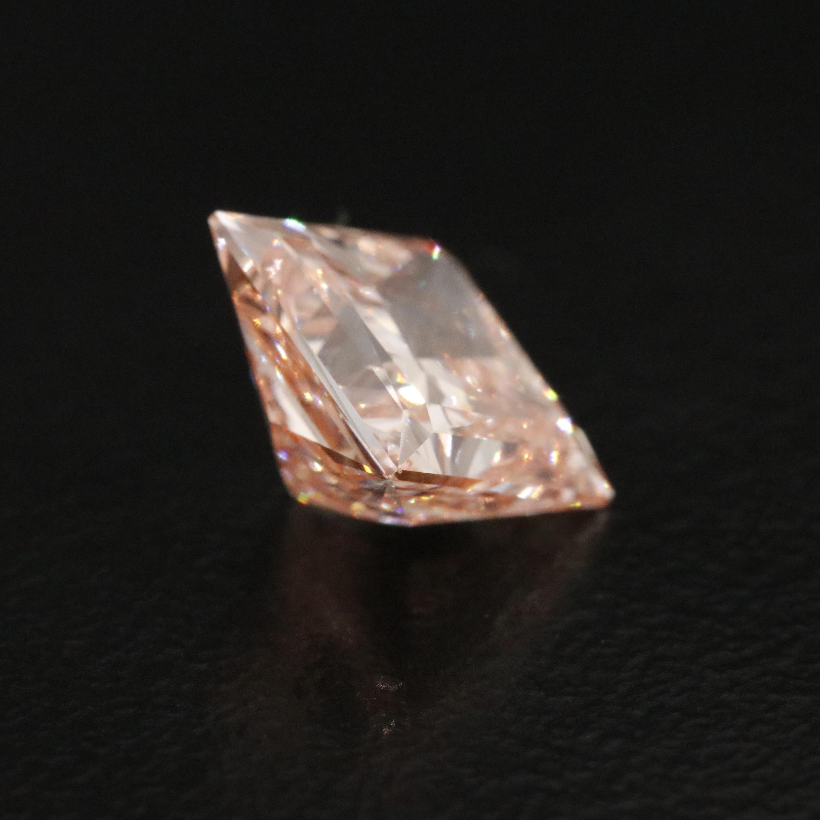 Loose 2.02 CT Lab Grown Fancy Diamond with IGI Report