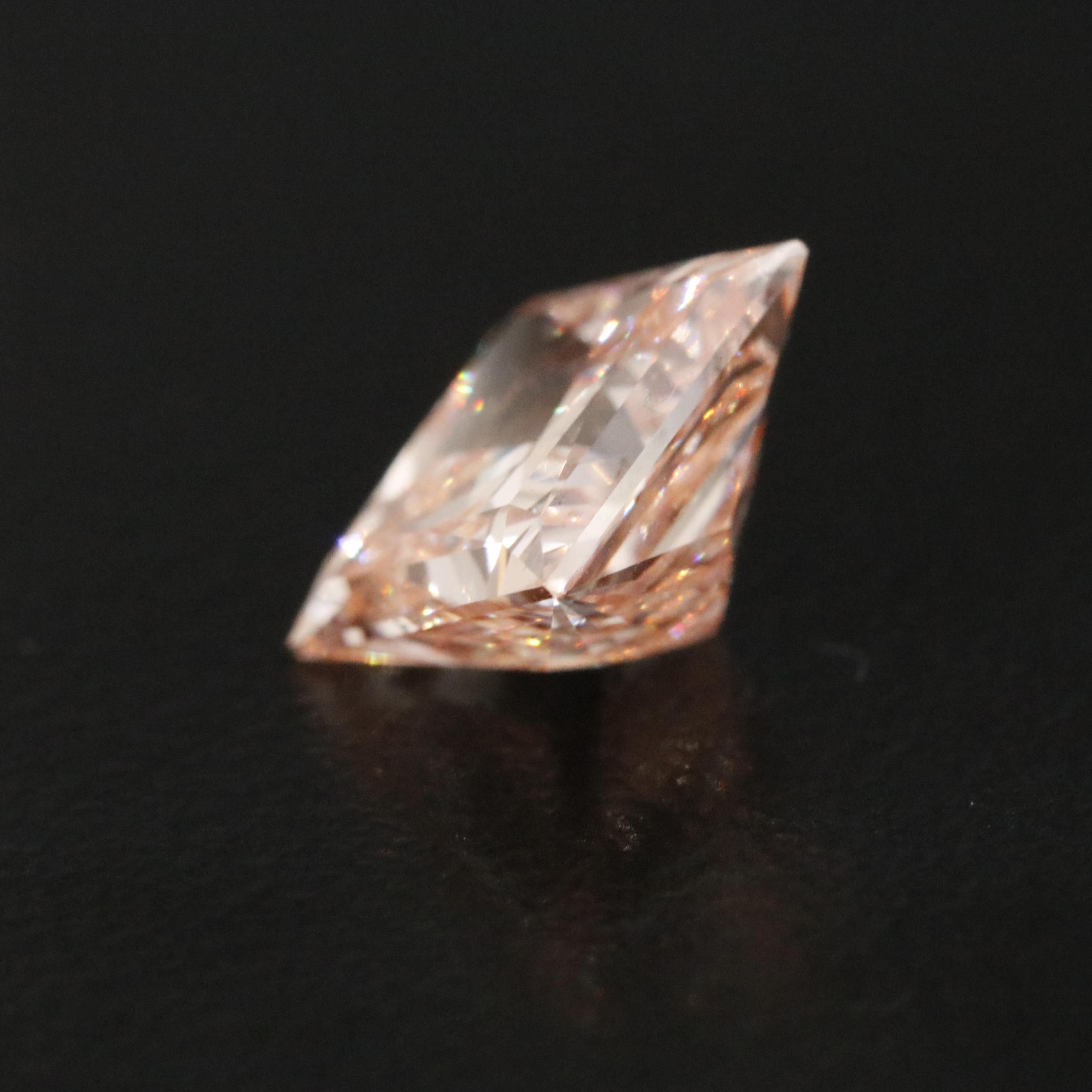 Loose 2.02 CT Lab Grown Fancy Diamond with IGI Report