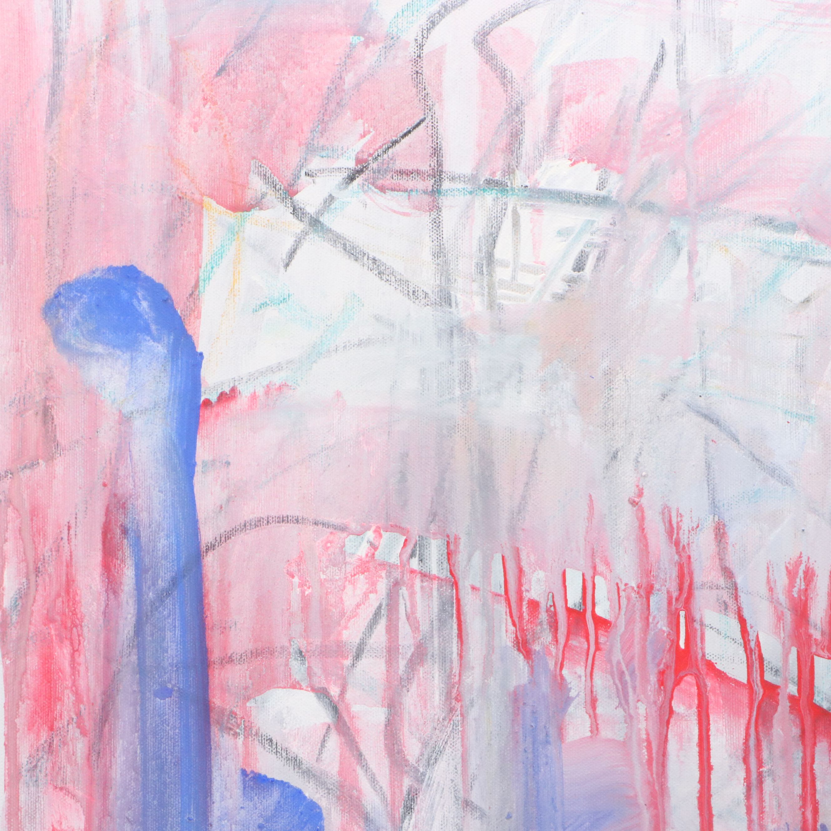 Jack Meanwell Oil Painting on Canvas, Late 20th Century