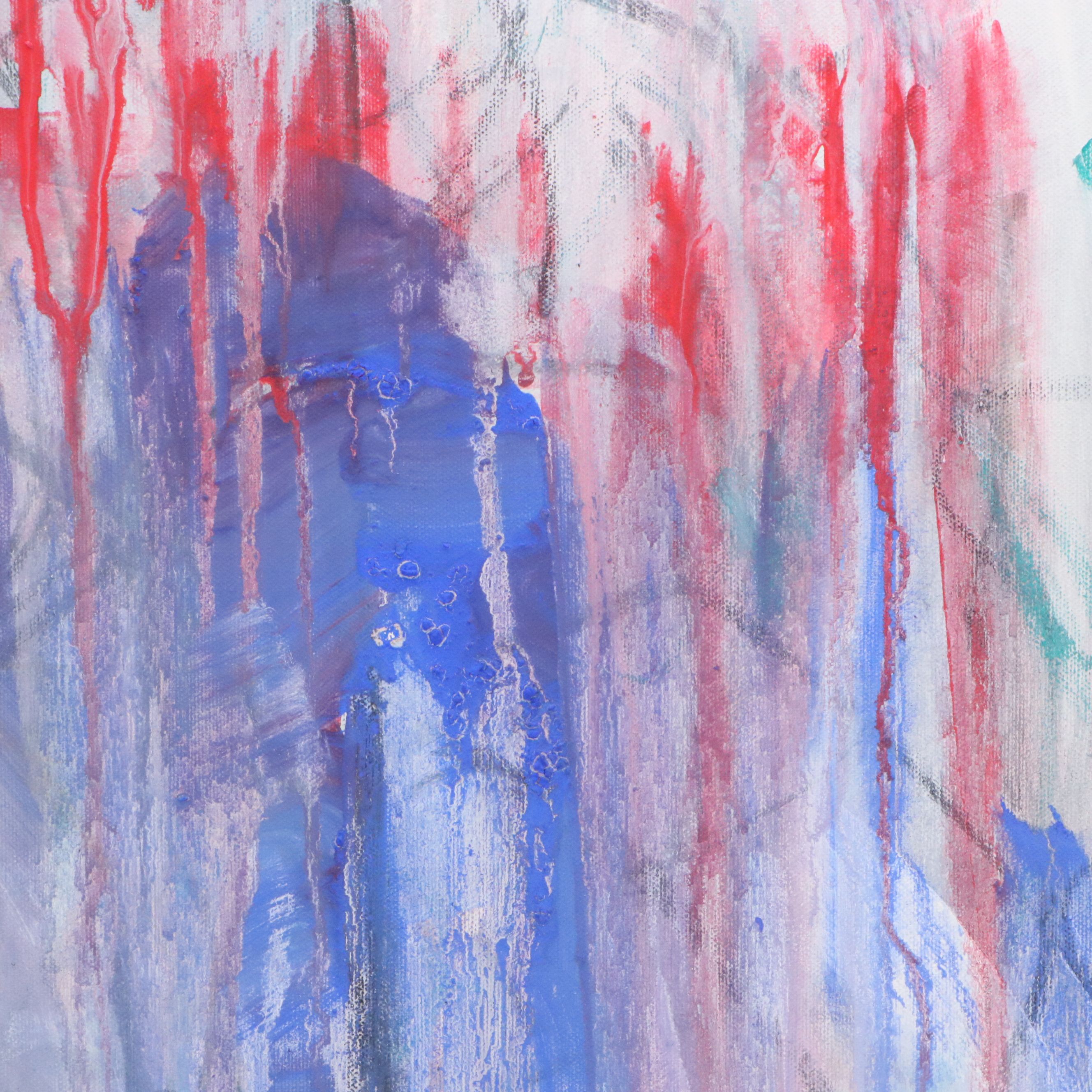 Jack Meanwell Oil Painting on Canvas, Late 20th Century