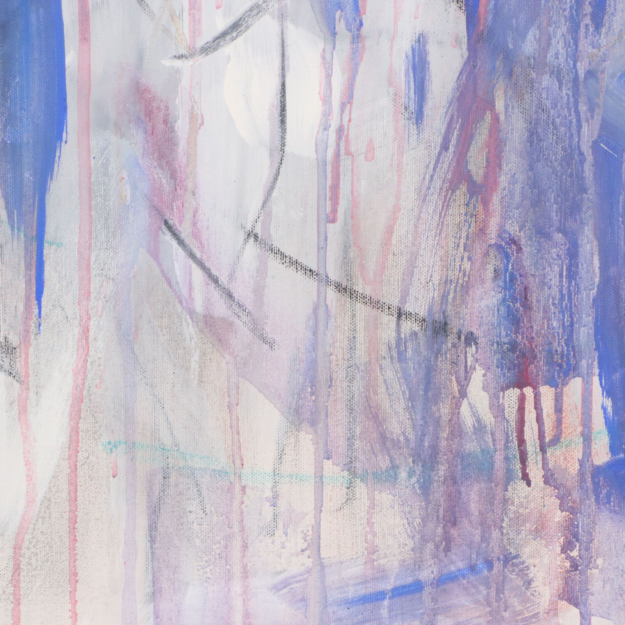 Jack Meanwell Oil Painting on Canvas, Late 20th Century