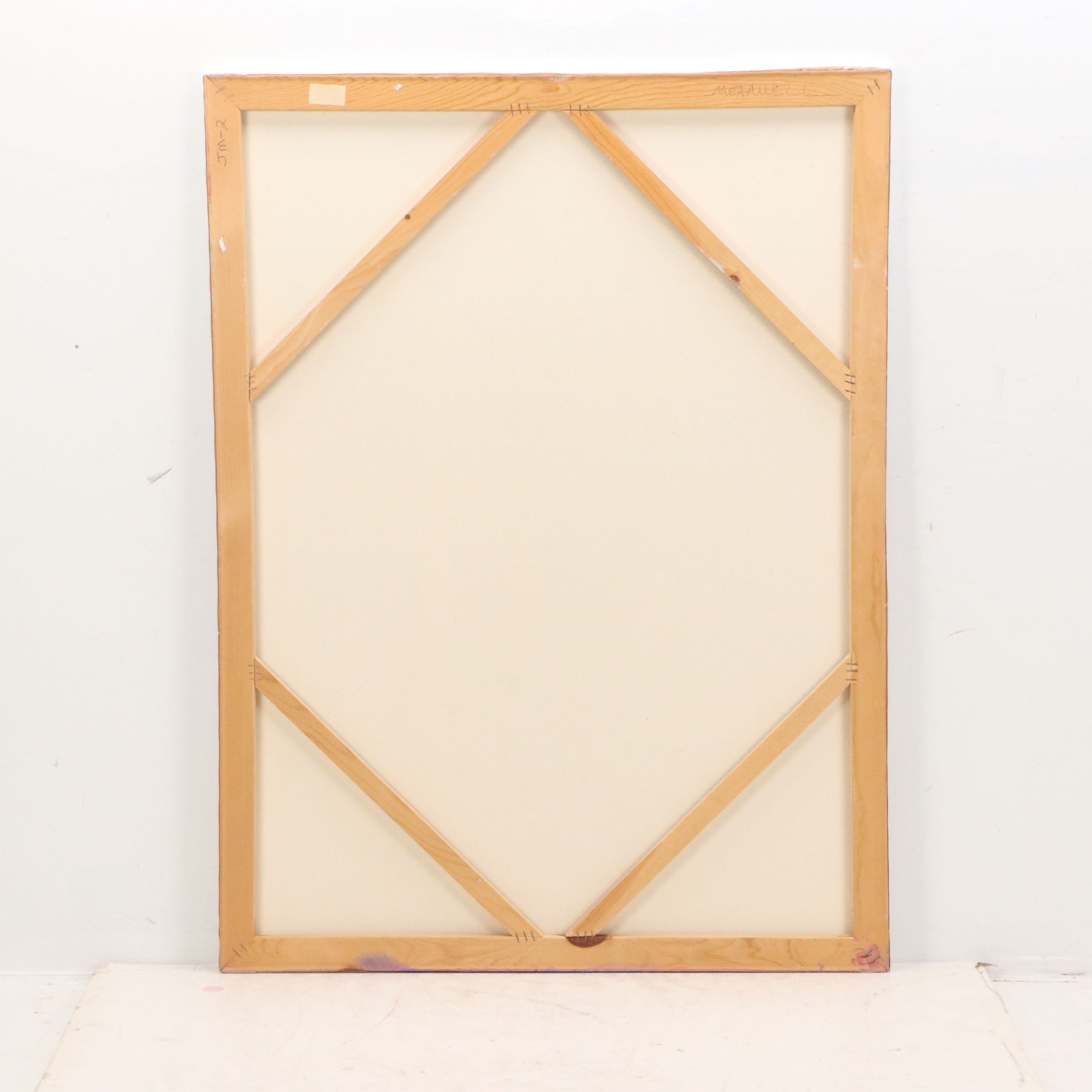 Jack Meanwell Oil Painting on Canvas, Late 20th Century