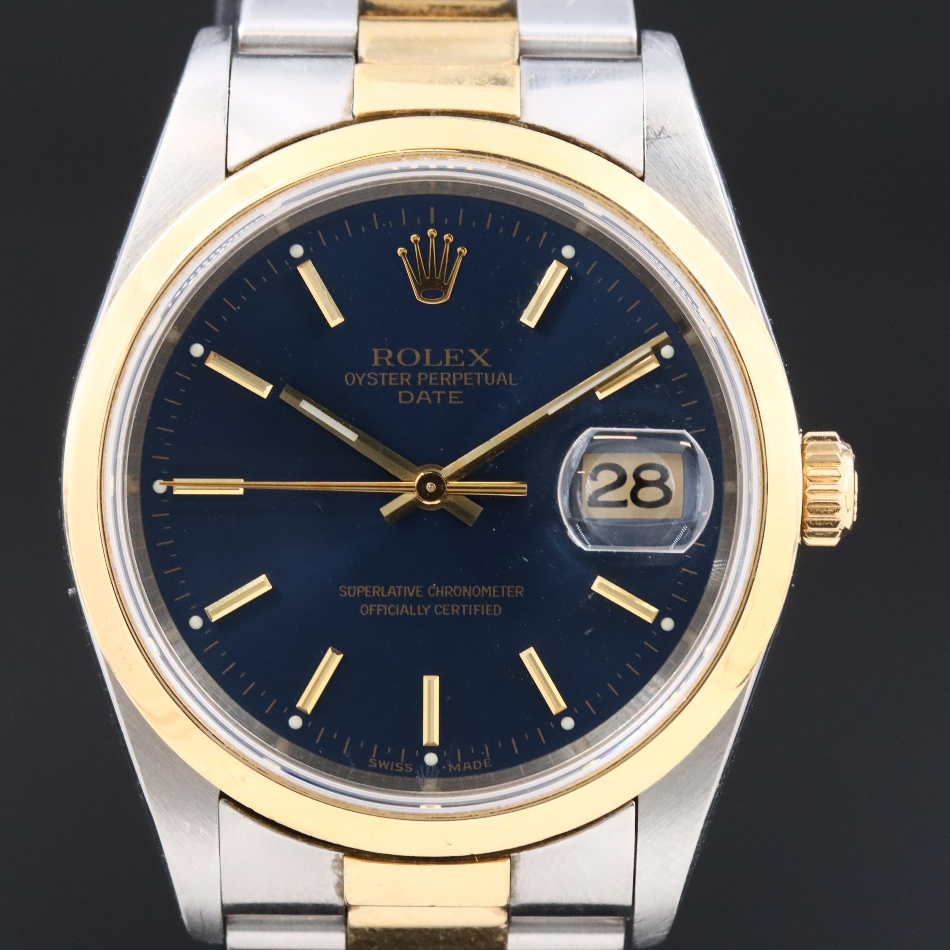 Rolex Oyster Perpetual Date 15203 Watch c.2006