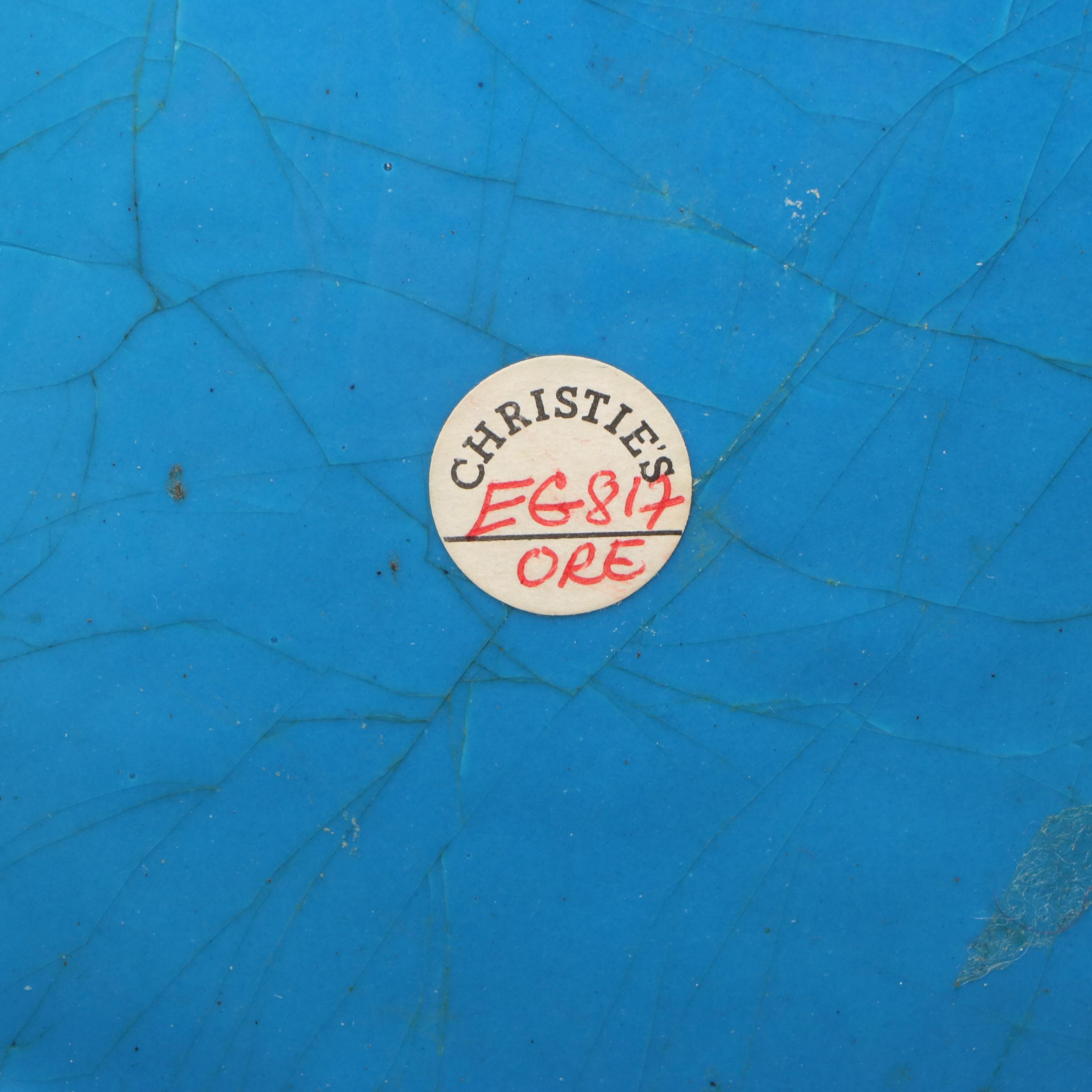 East Asian Crane Cloisonné Charger