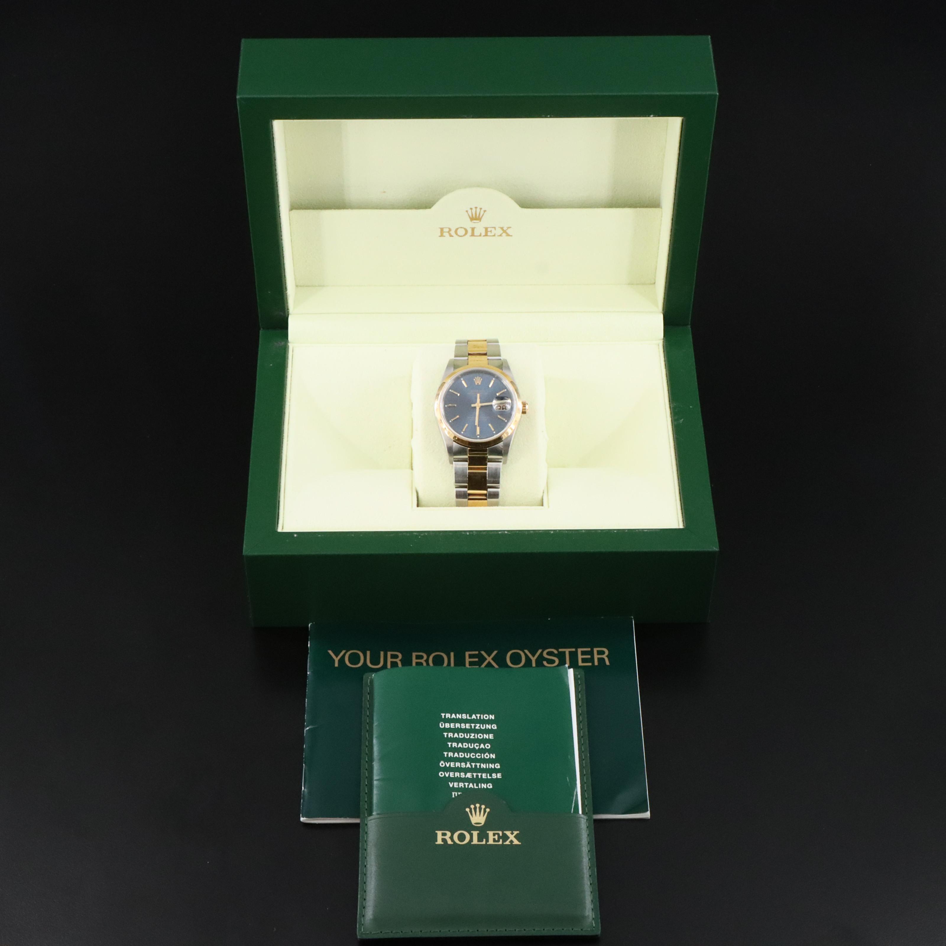 Rolex Oyster Perpetual Date 15203 Watch c.2006