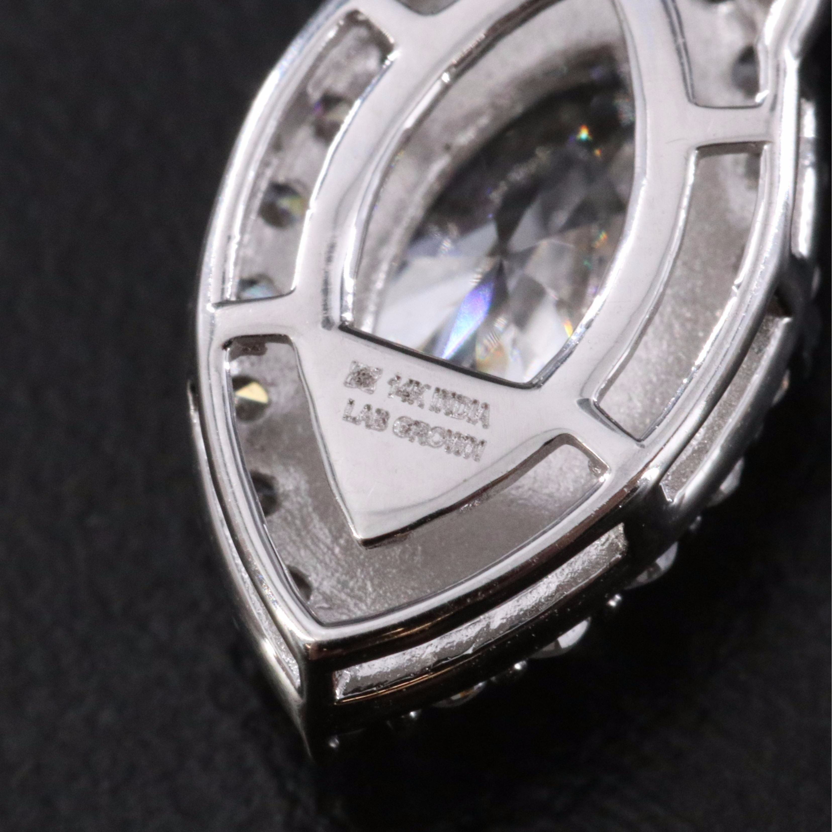 14K 2.02 CTW Lab Grown Diamond Pendant Necklace