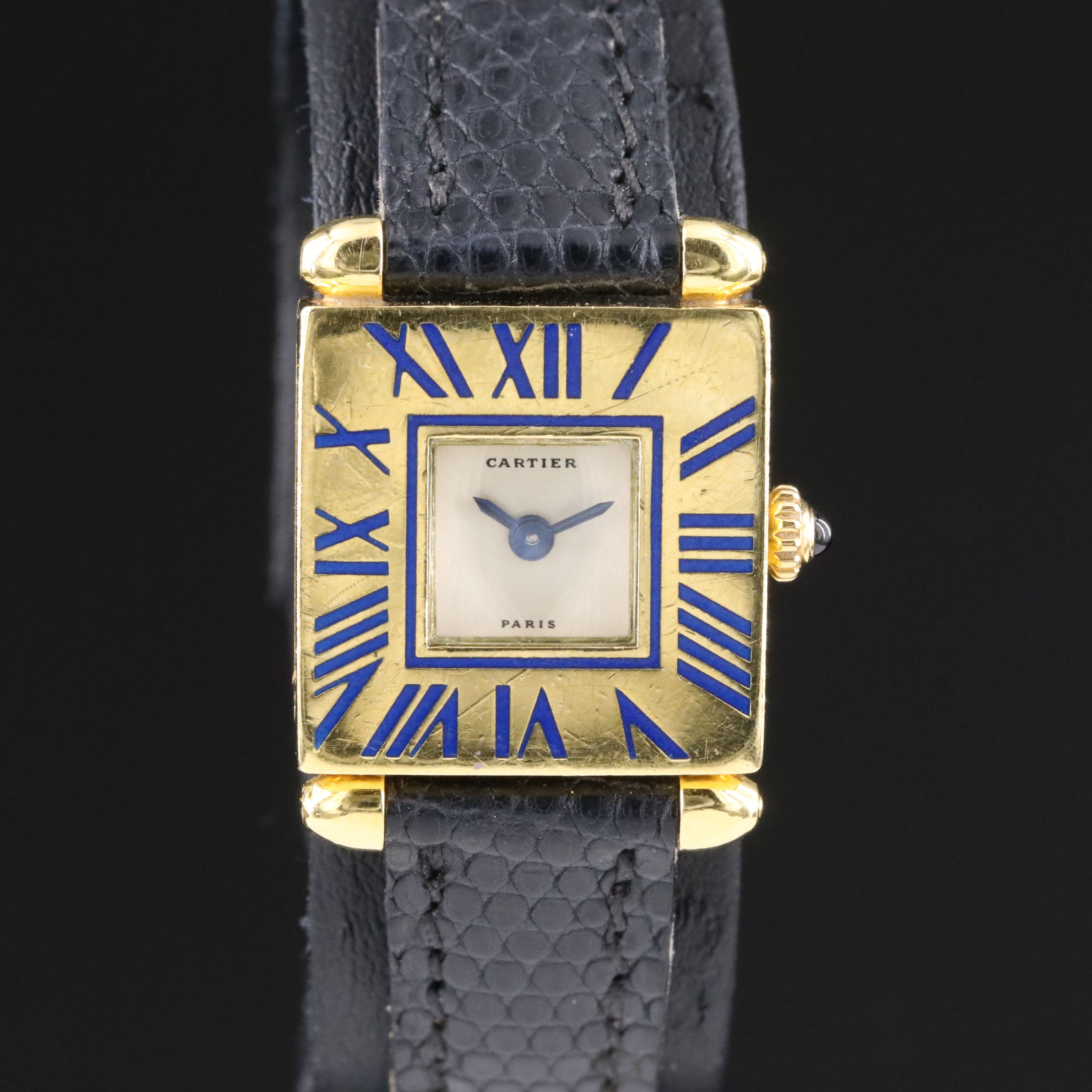 Cartier Montre Quadrant 18K Watch