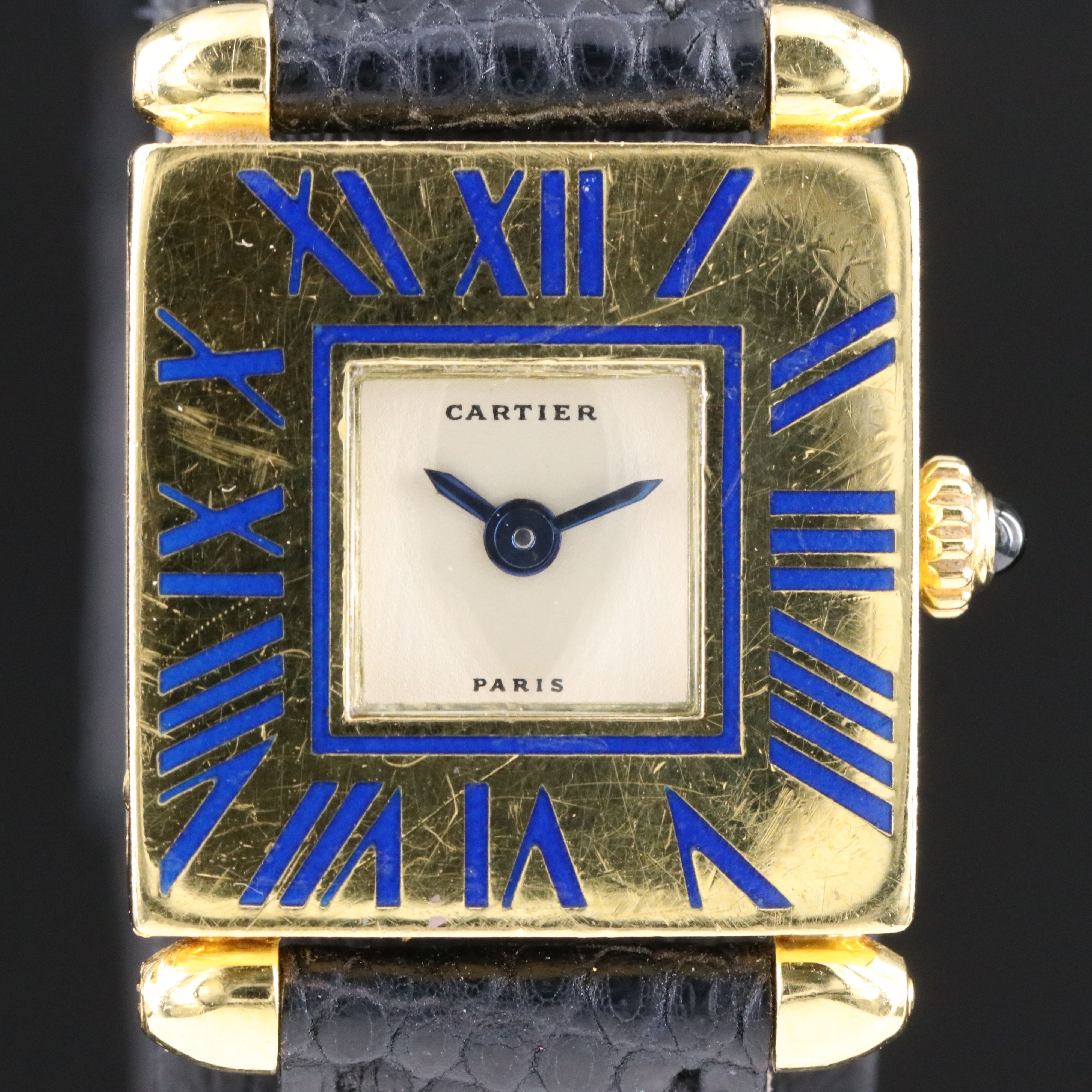 Cartier Montre Quadrant 18K Watch