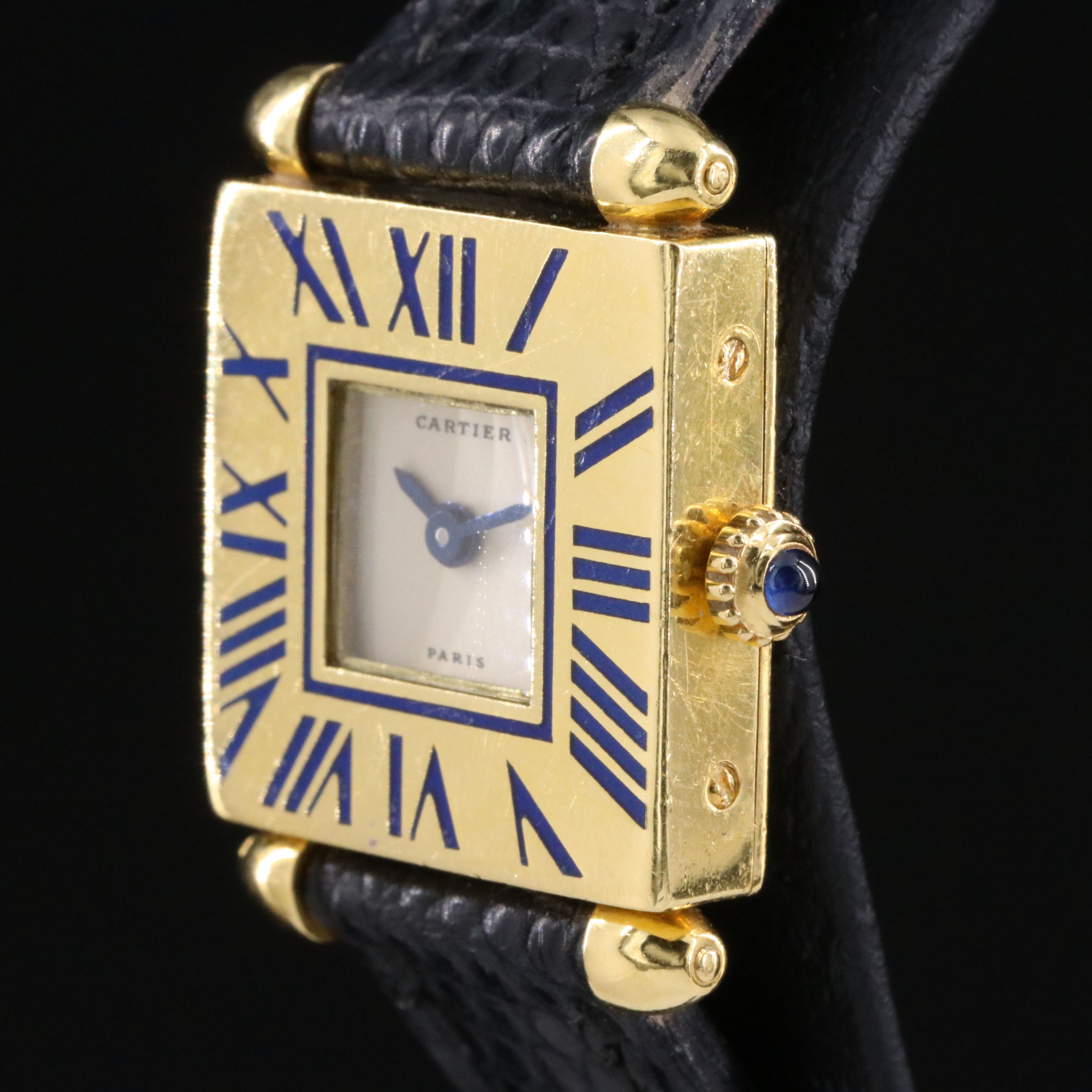 Cartier Montre Quadrant 18K Watch