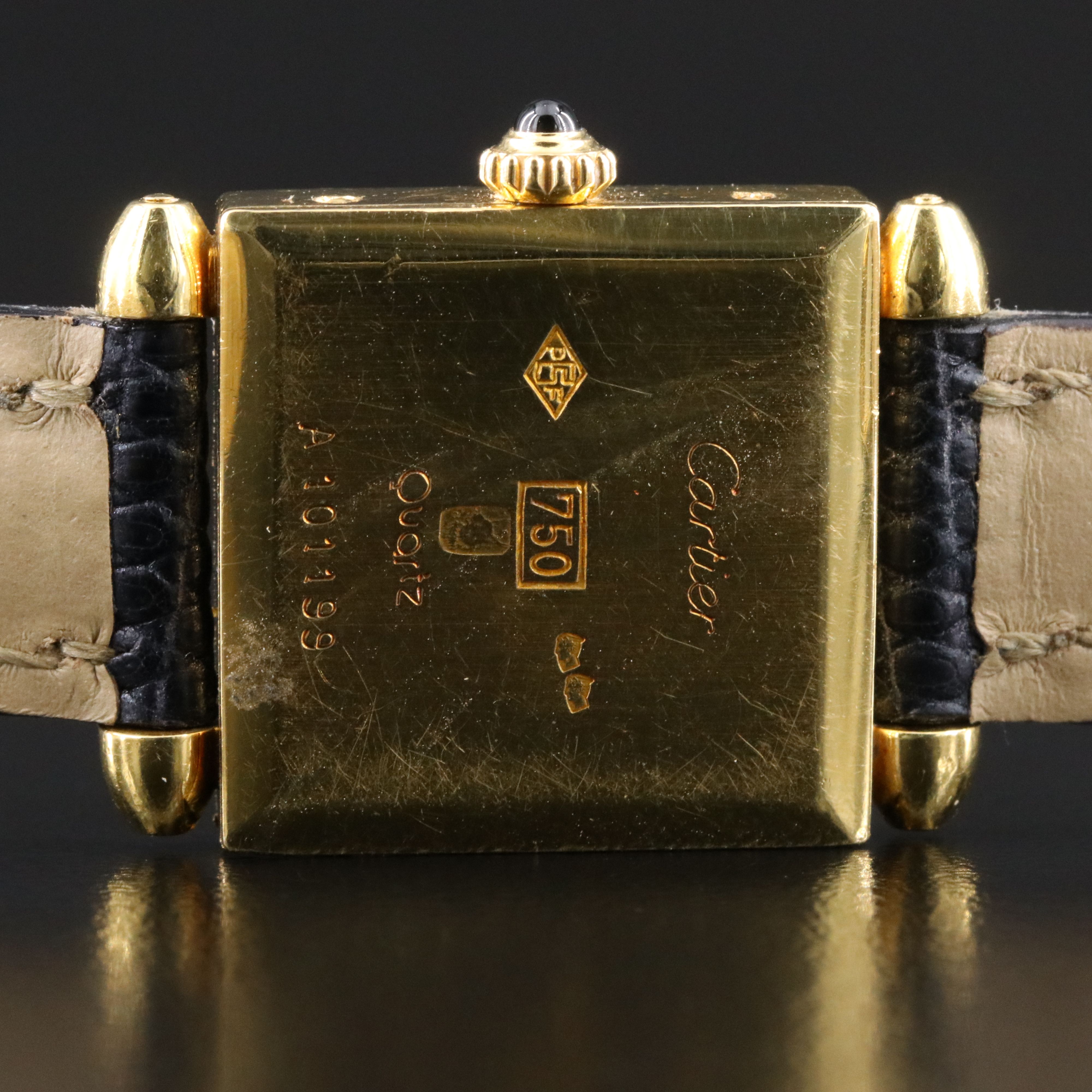 Cartier Montre Quadrant 18K Watch