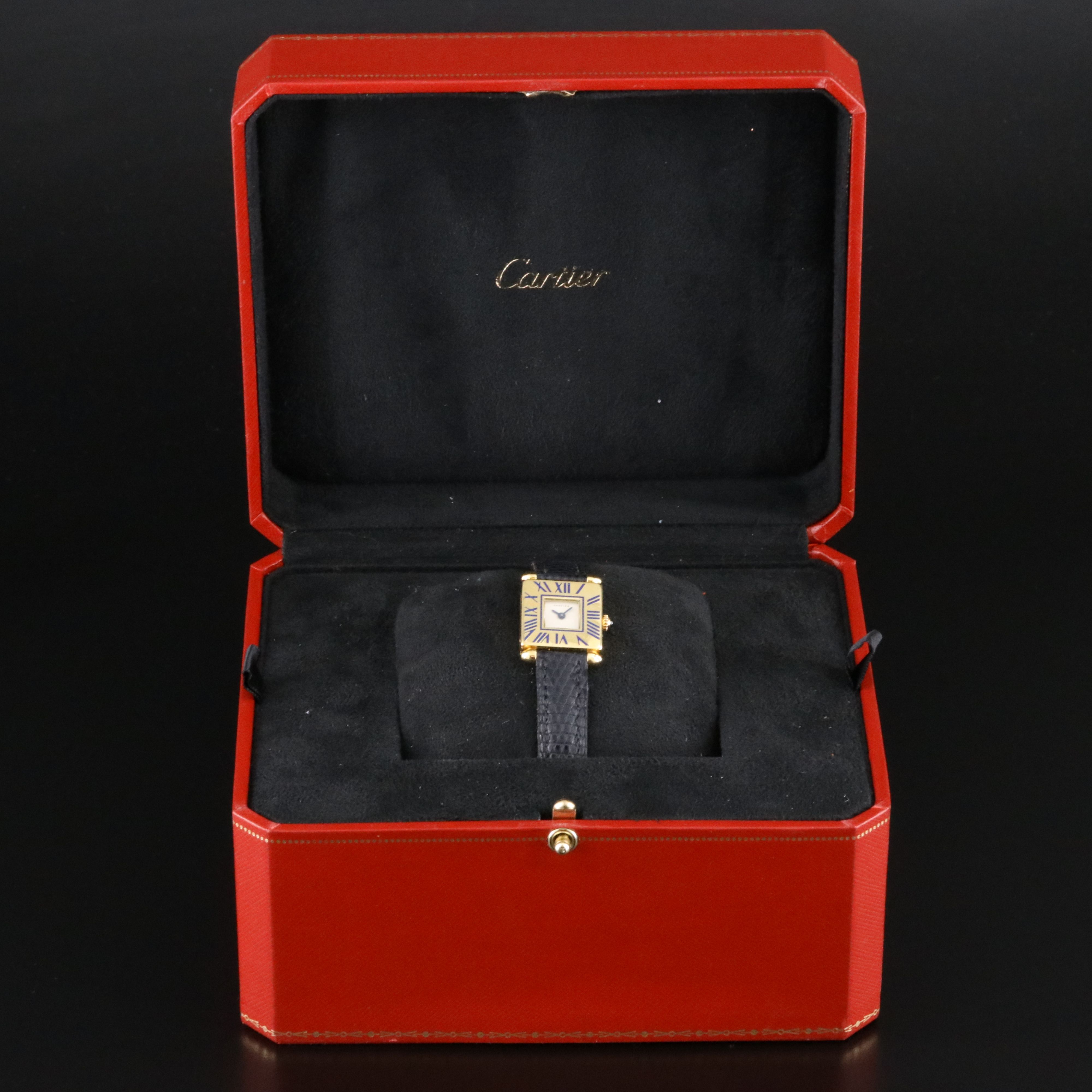 Cartier Montre Quadrant 18K Watch