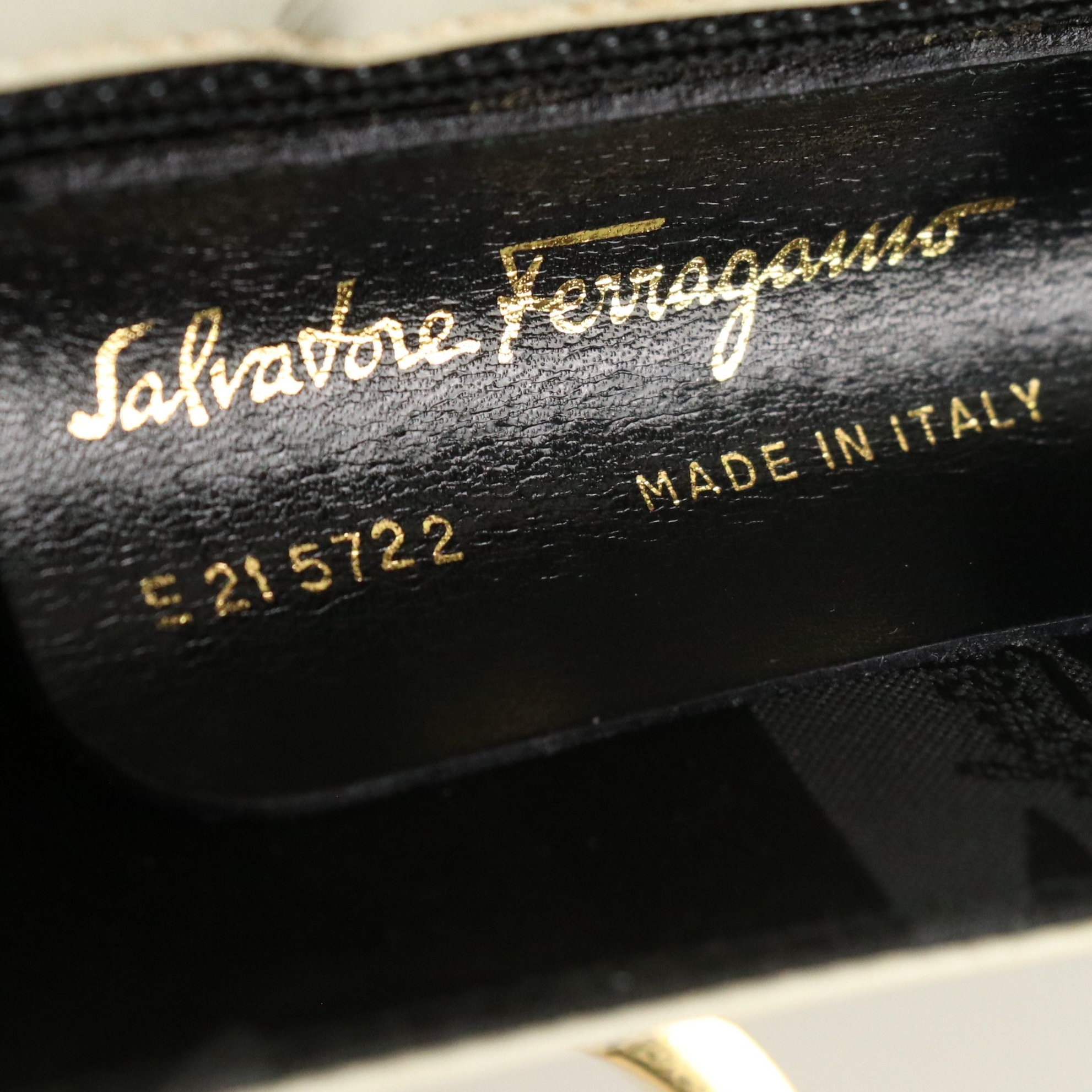 Salvatore Ferragamo Gancini Flap Crossbody Bag in White Leather