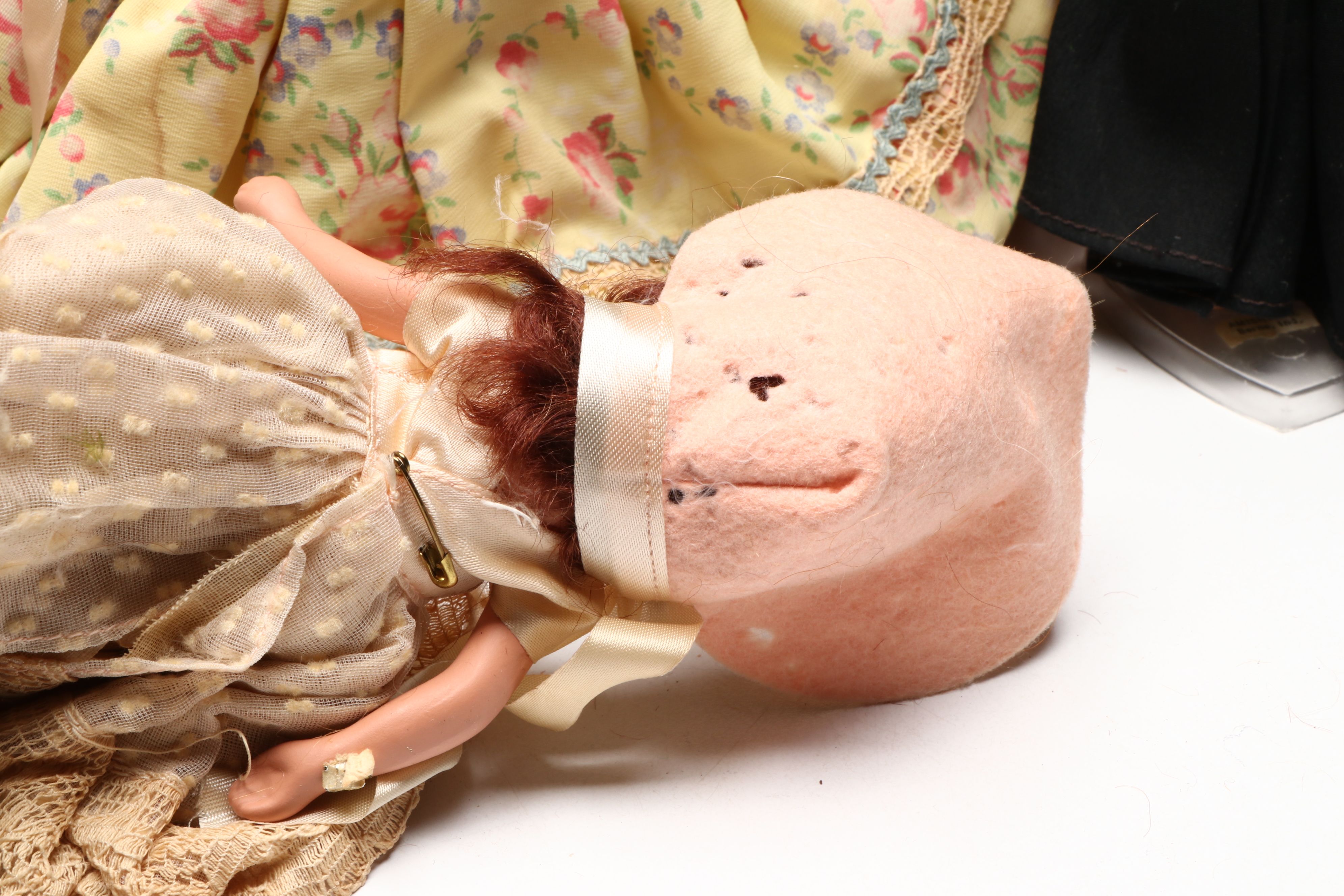 Antique Boudoir Doll with Knickerbocker, Nancy Ann and Other Vintage Dolls