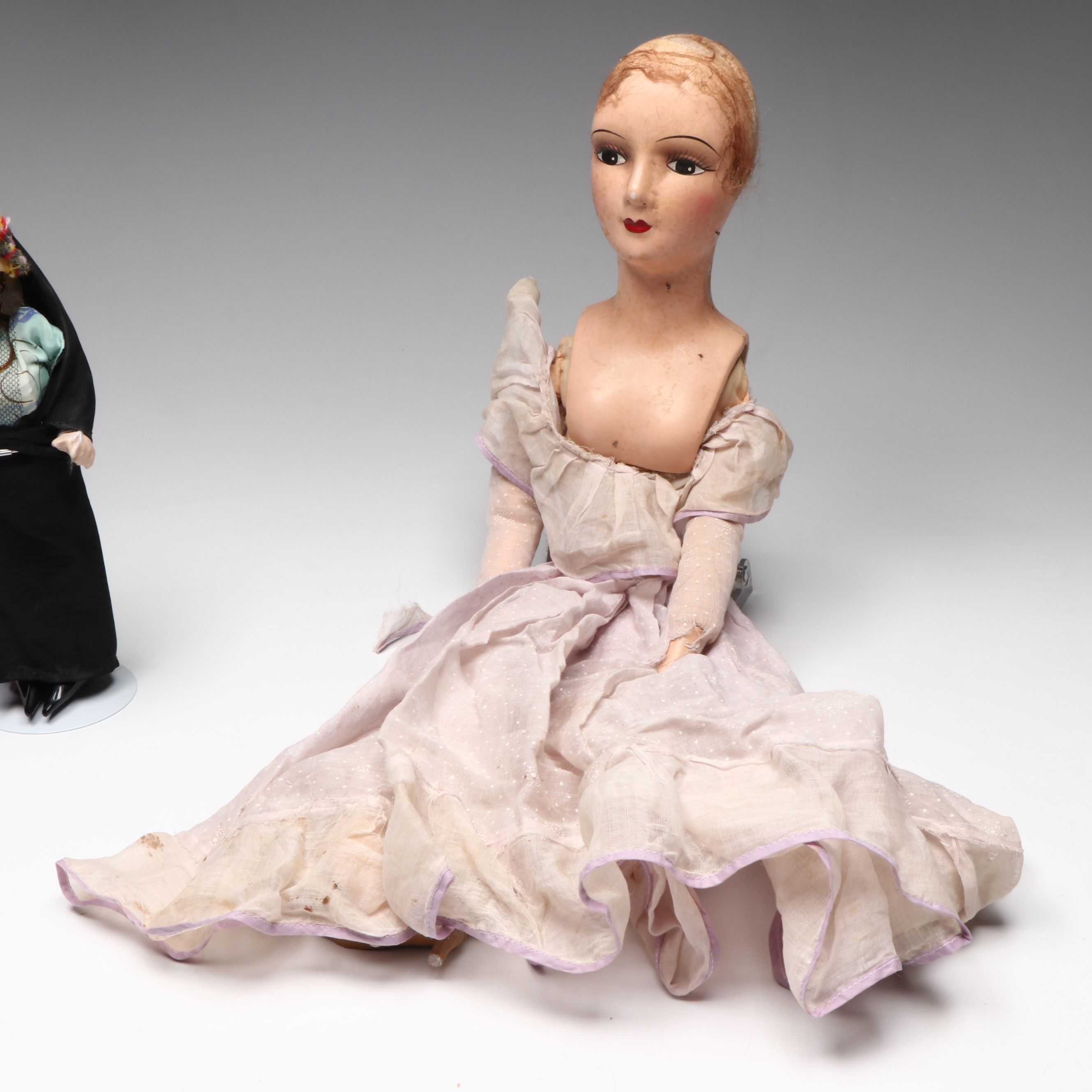 Antique Boudoir Doll with Knickerbocker, Nancy Ann and Other Vintage Dolls