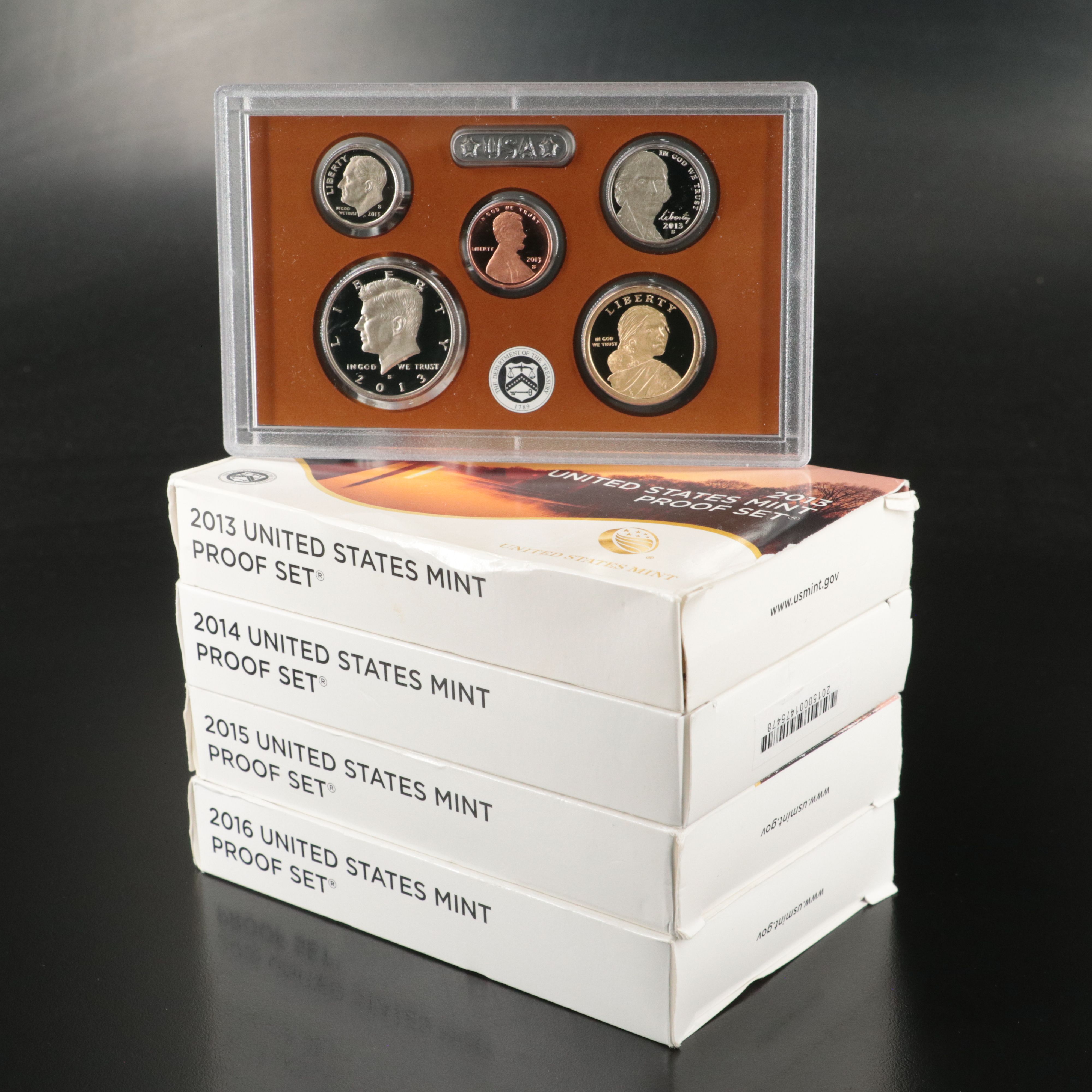 Four Modern U.S. Proof Sets