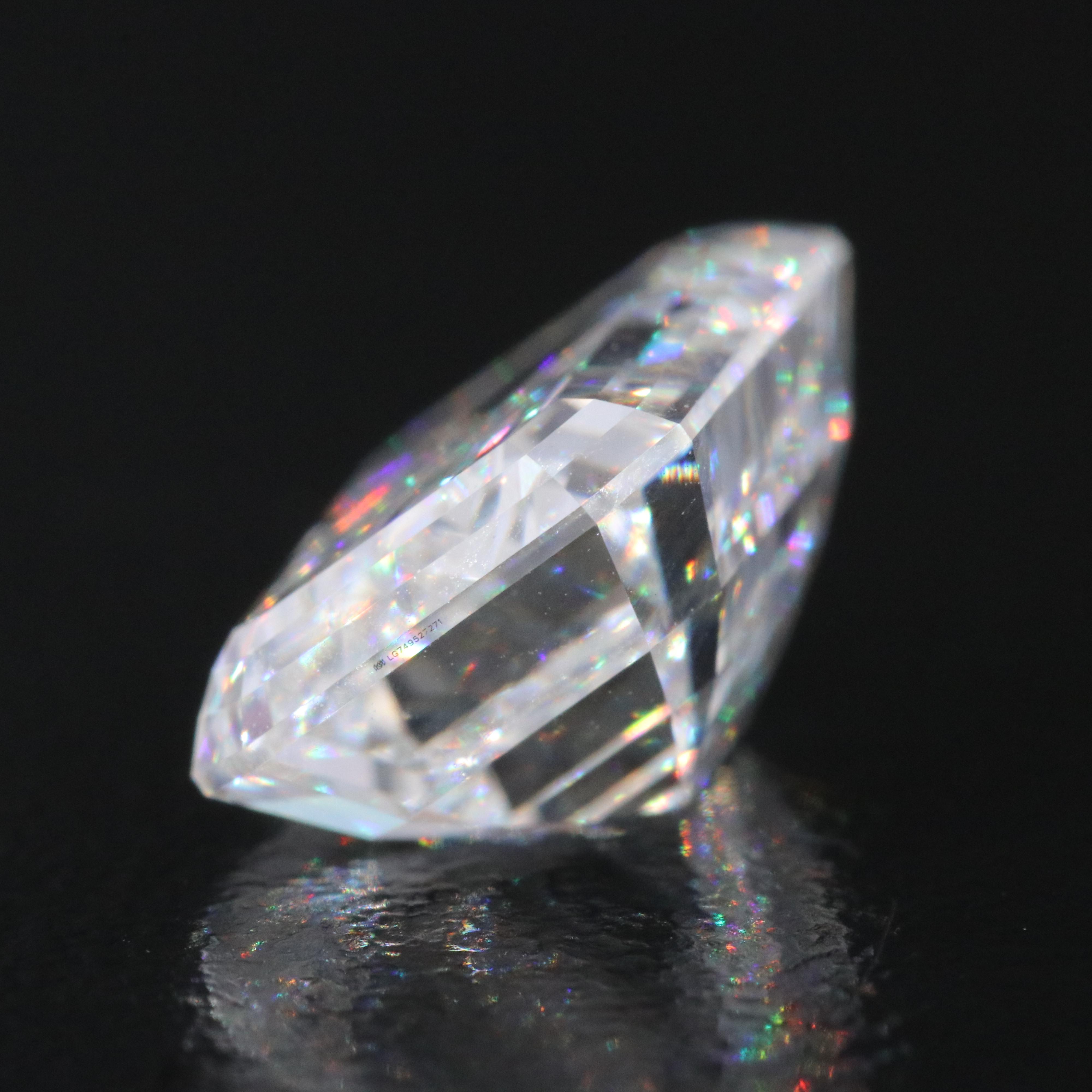 Loose 6.05 CT Lab Grown Diamond with IGI Report