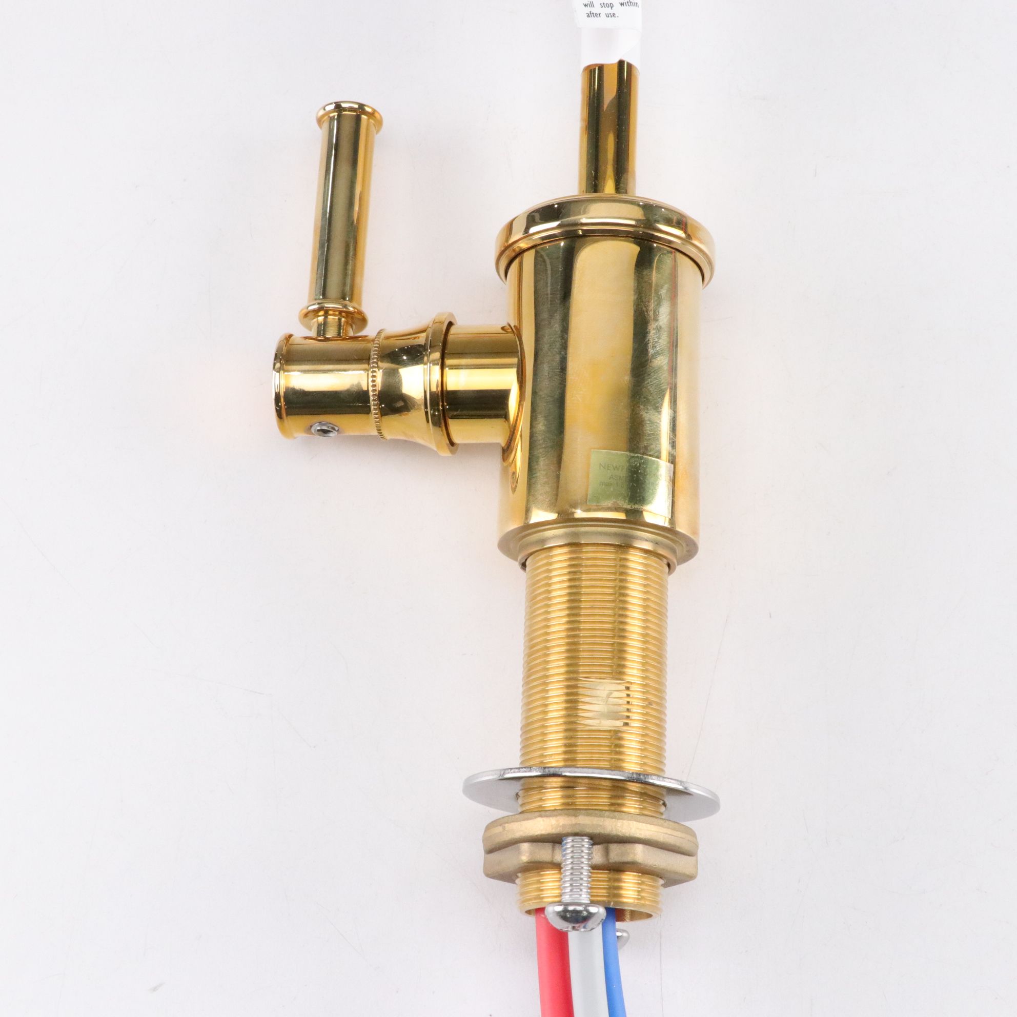 Newport Lacquered Brass Taft Pull-Down Kitchen Faucet