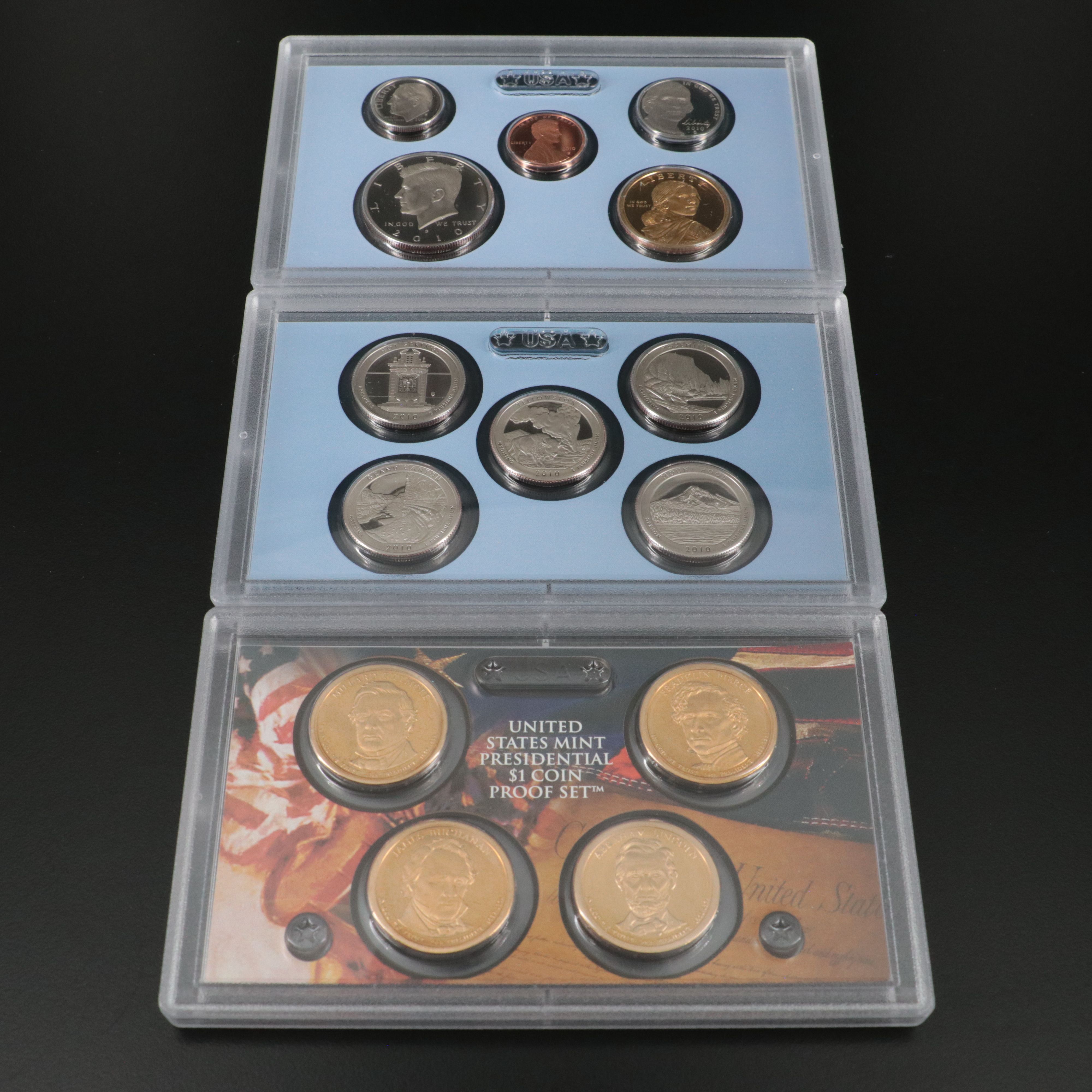 Five  Modern U.S. Proof Sets