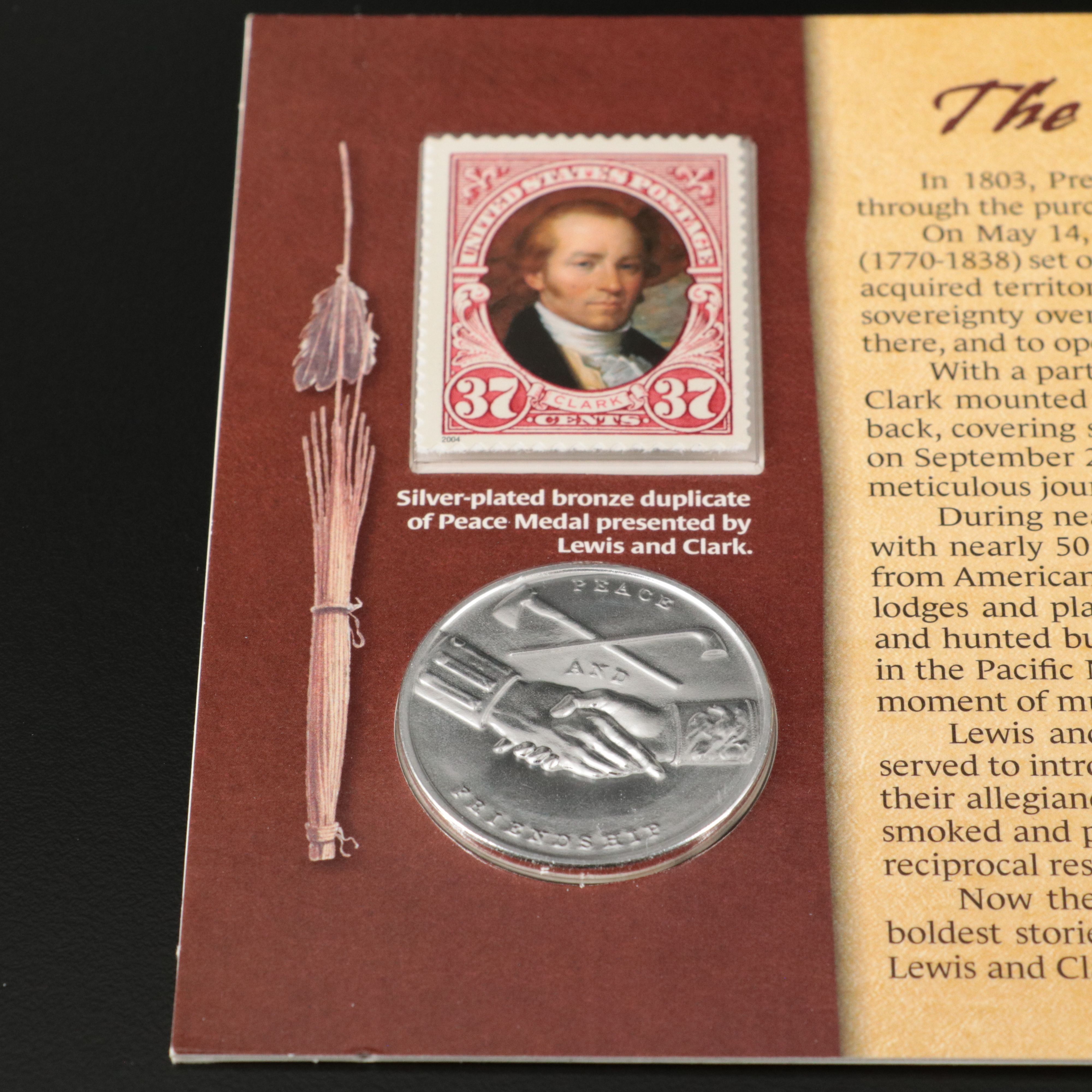 Modern Westward Journey Coin, Stamp, and Currency Set