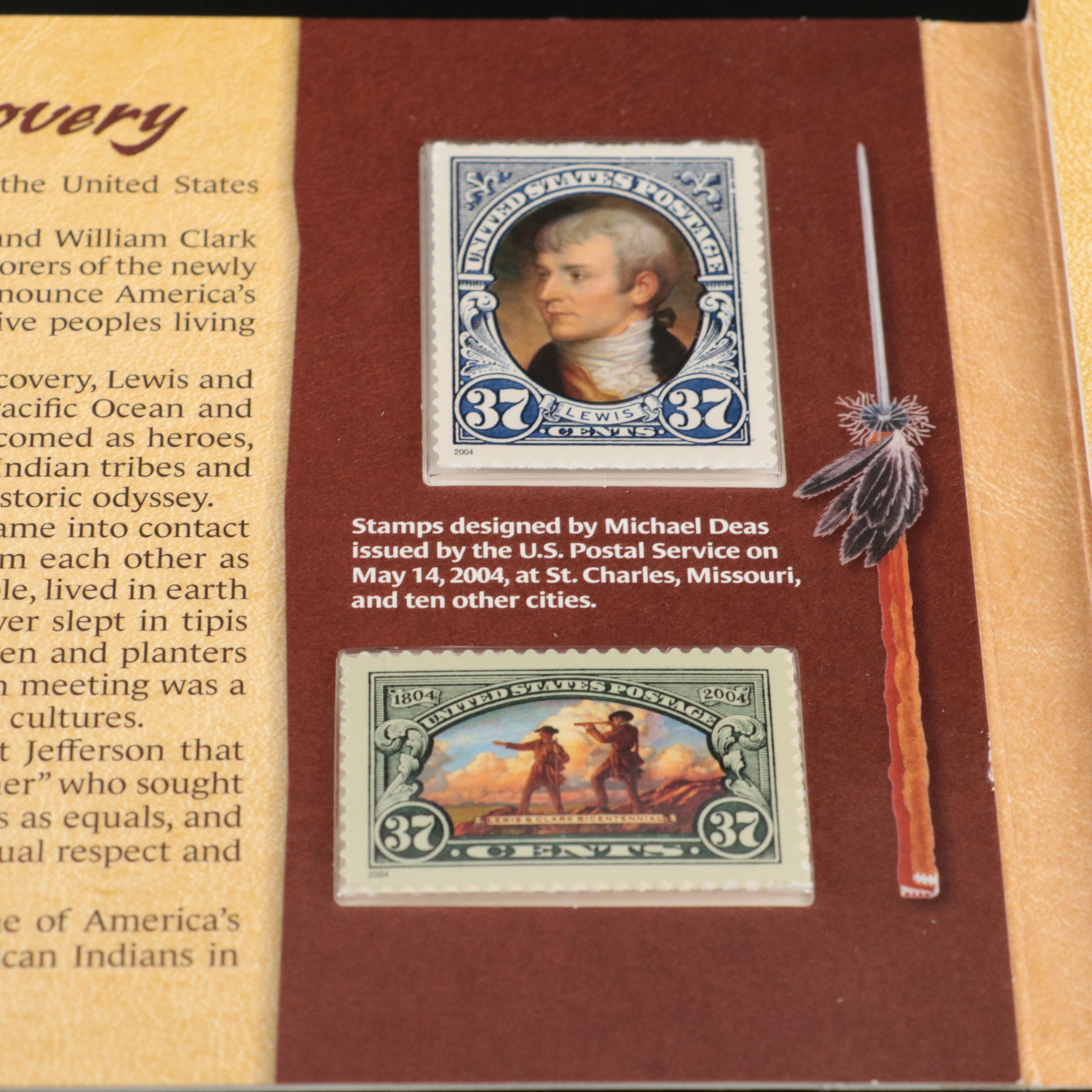Modern Westward Journey Coin, Stamp, and Currency Set