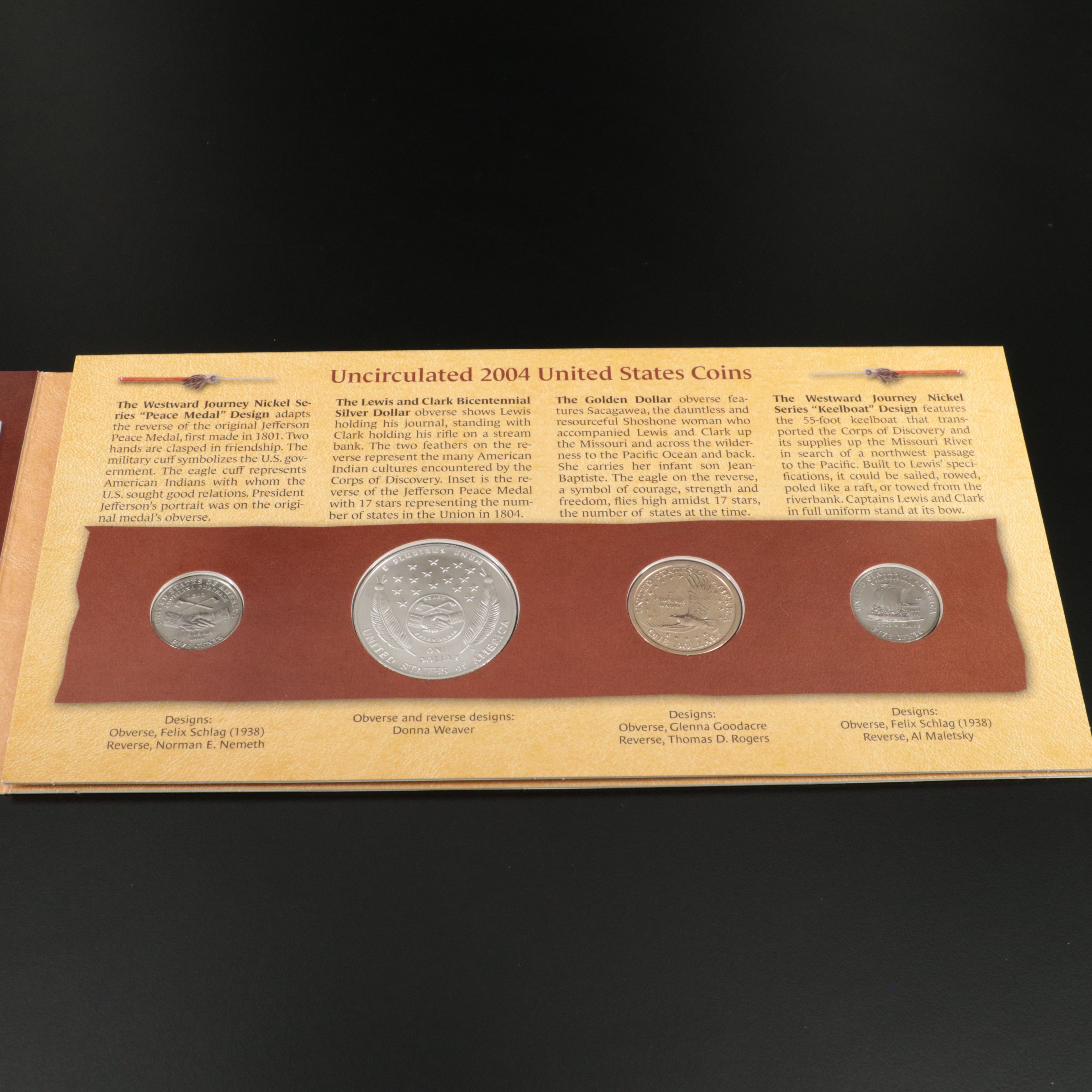 Modern Westward Journey Coin, Stamp, and Currency Set