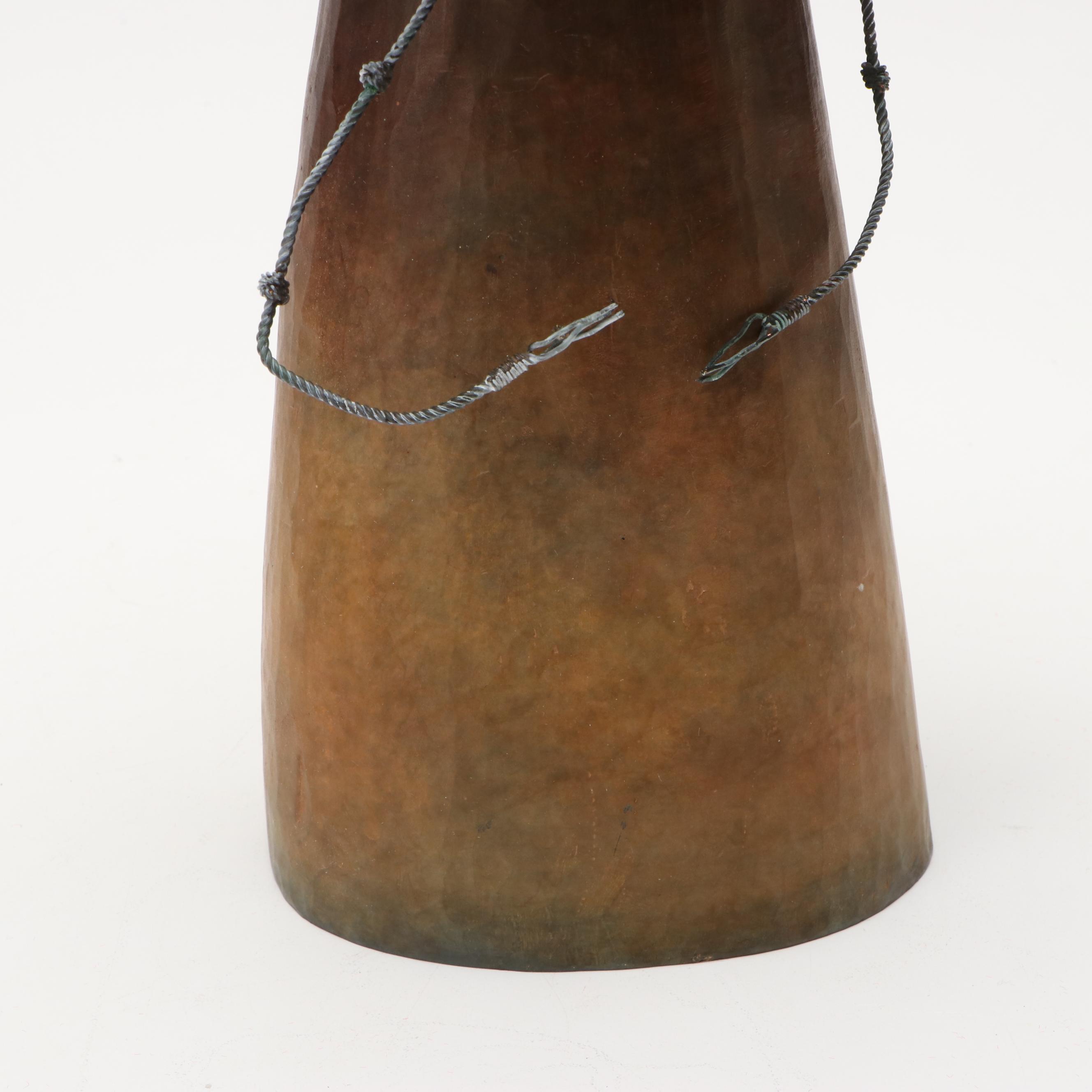 Folk Art Style Metal Saint Anthony of Padua