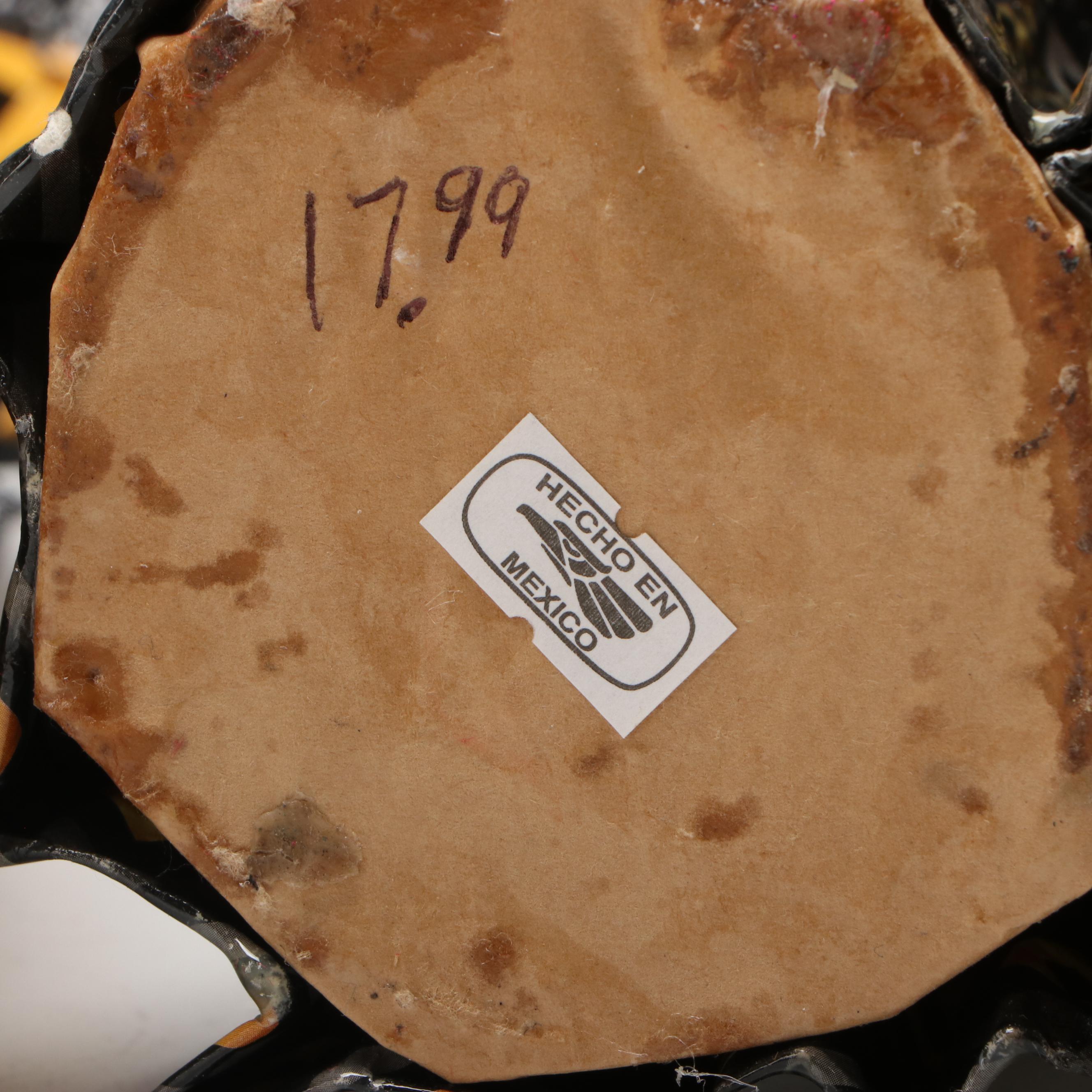 Mexican Folk Art Style La Calavera Catrina Figurines