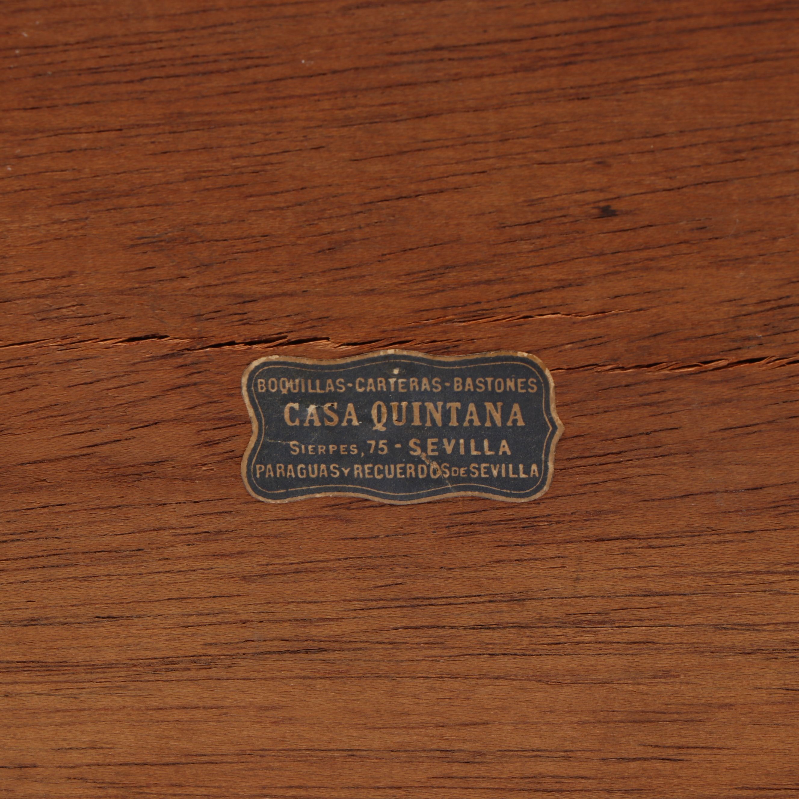 Casa Quintana Marquetry Inlaid Bone and Wood Box