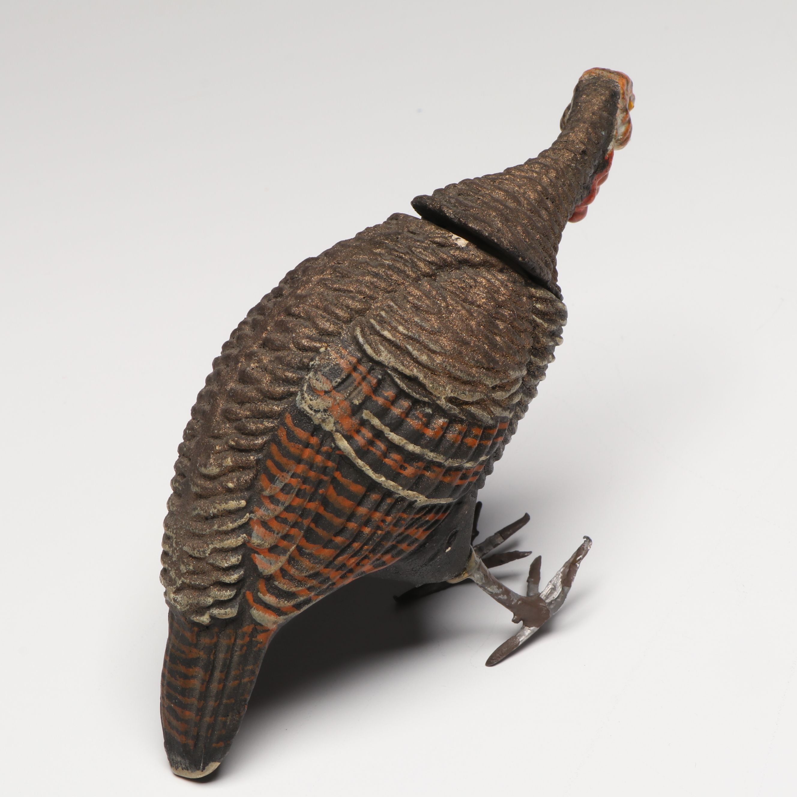 German and Other Papier-Mâché Turkey Figurines and Candy Containers, Mid-20th C.