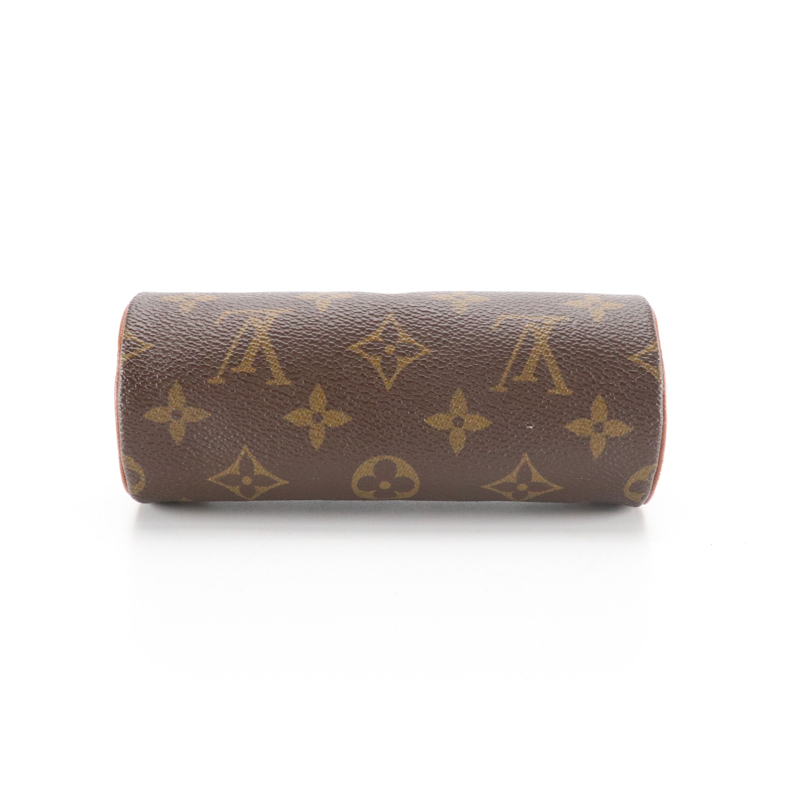 Louis Vuitton Papillon Pochette in Monogram Canvas and Leather