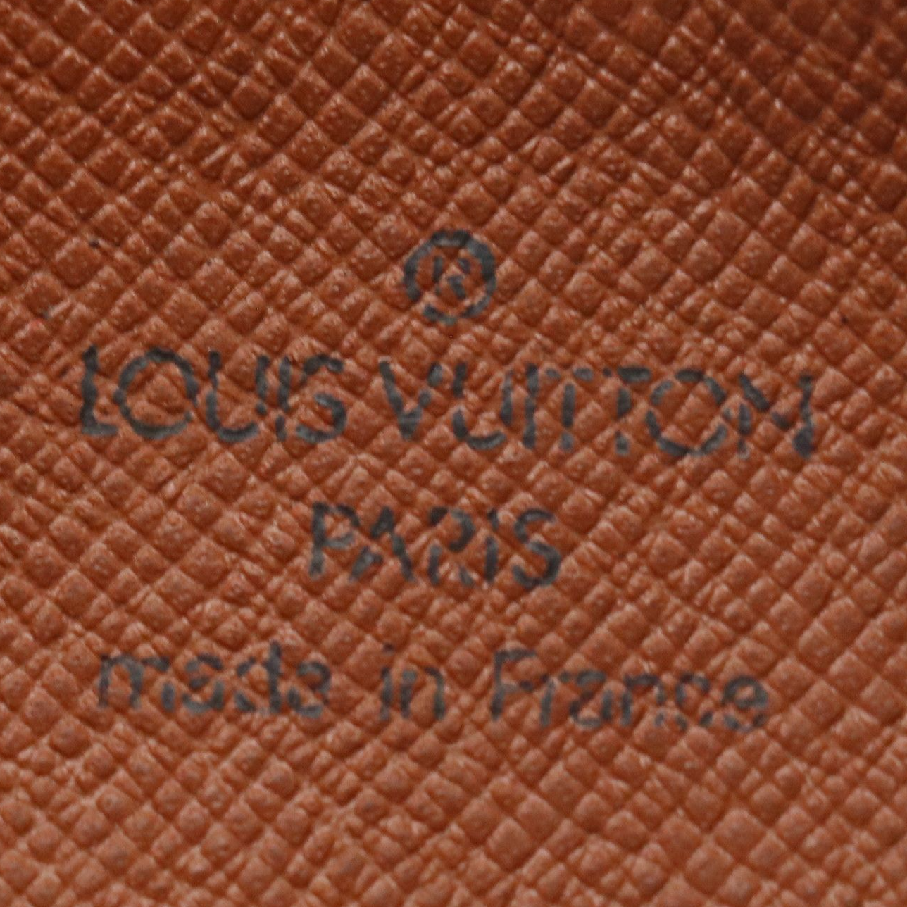 Louis Vuitton Papillon Pochette in Monogram Canvas and Leather