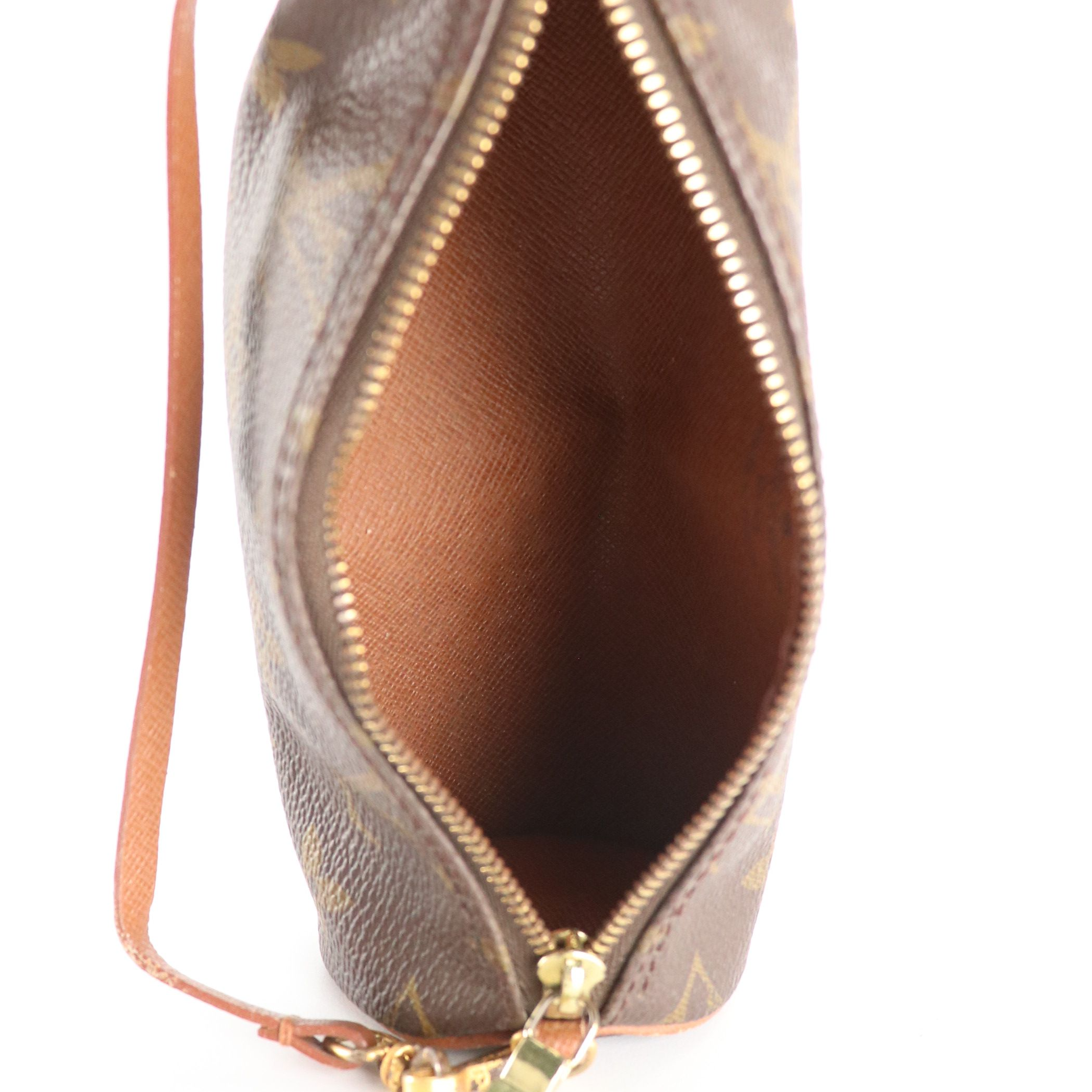 Louis Vuitton Papillon Pochette in Monogram Canvas and Leather