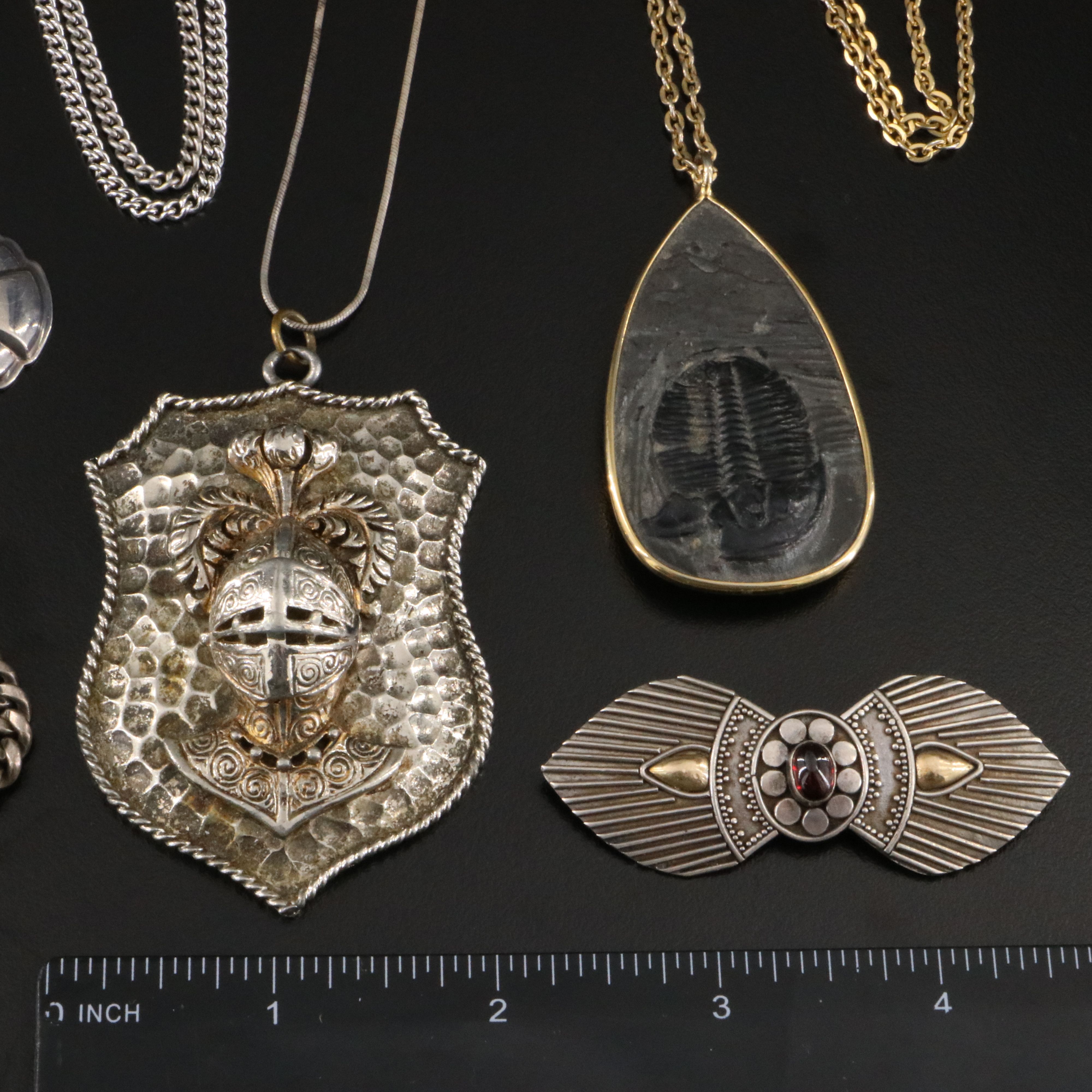 Jewelry Collection Including Reed & Barton, Sterling, and Garnet