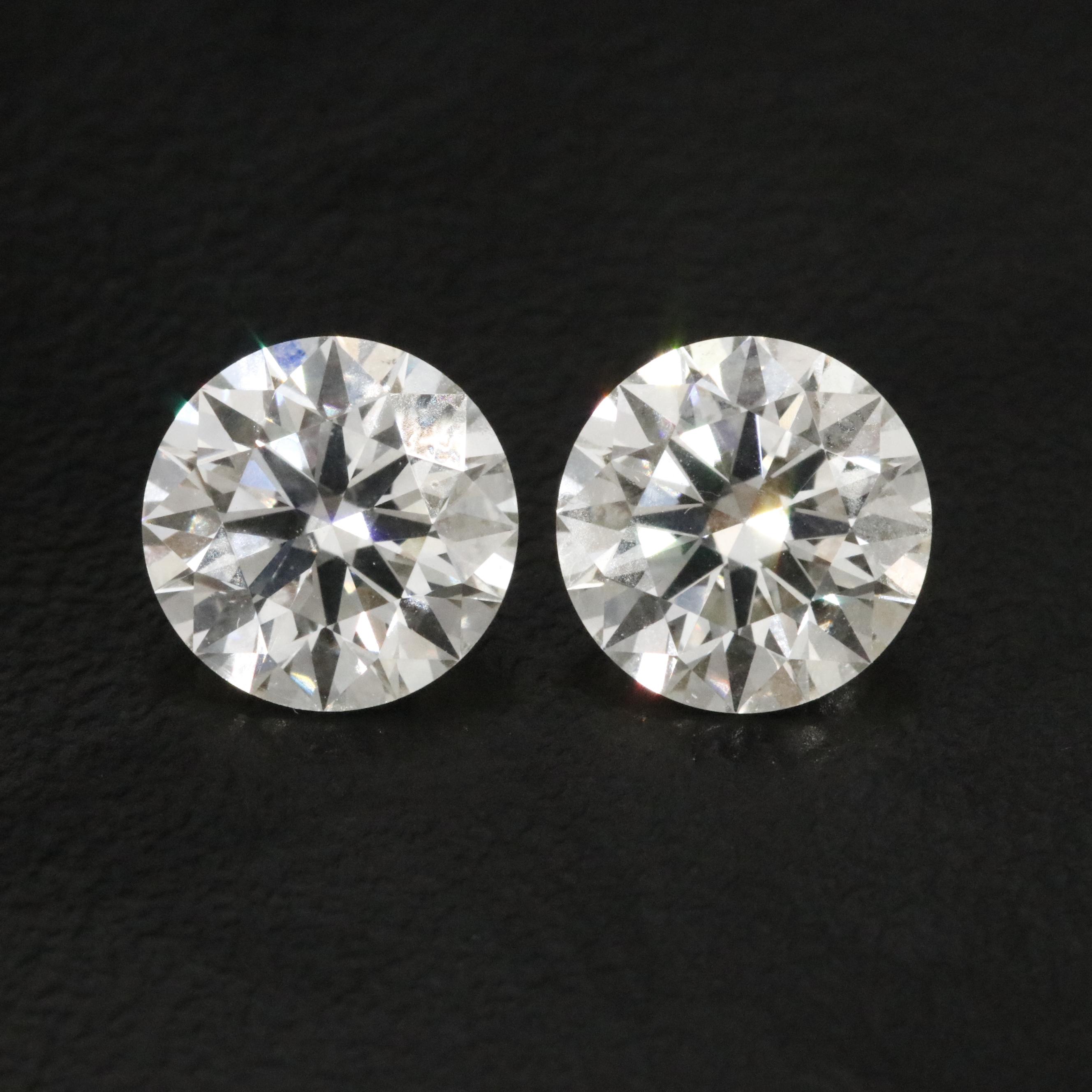 Lightbox Loose 3.48 CTW Lab Grown Diamond Pair