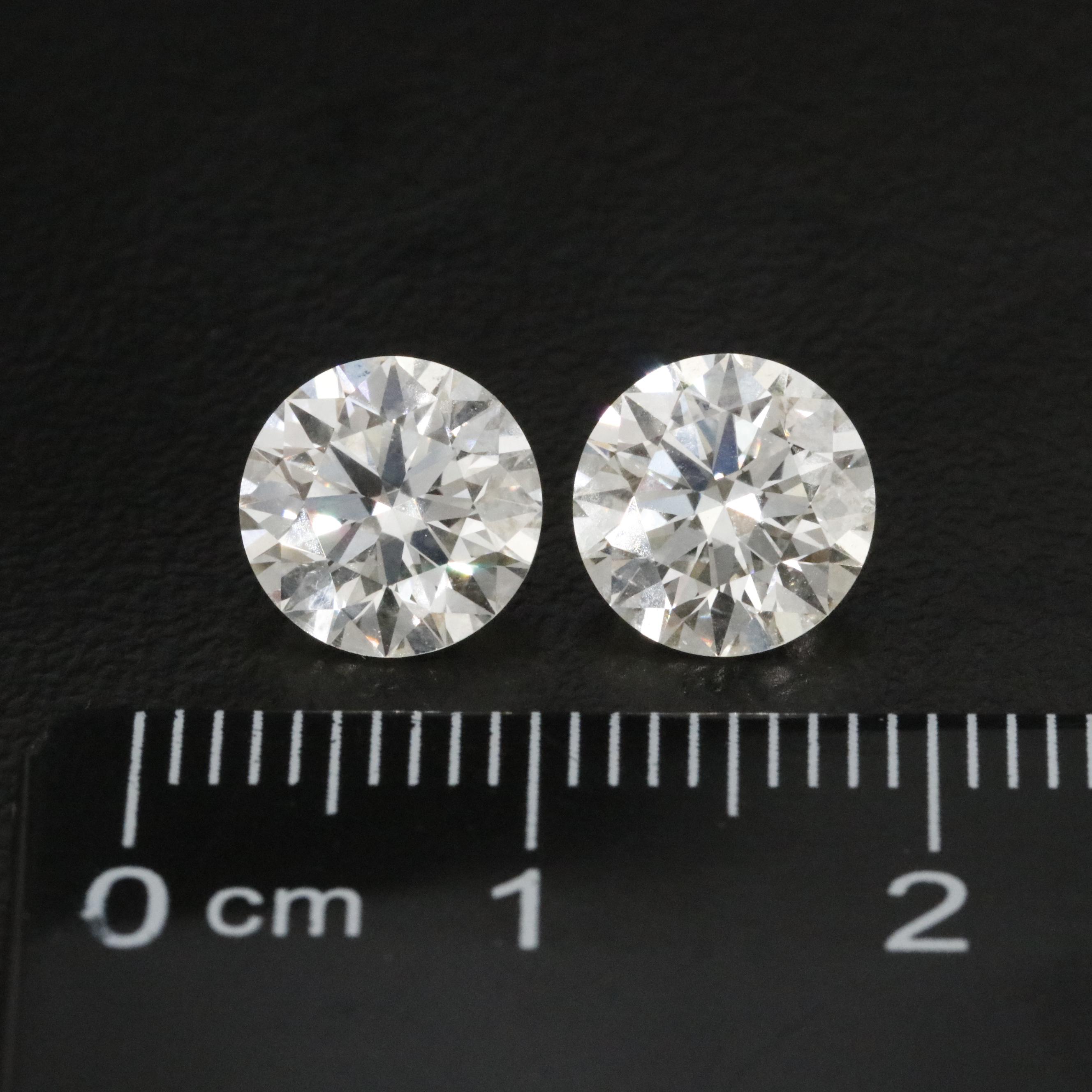 Lightbox Loose 3.48 CTW Lab Grown Diamond Pair