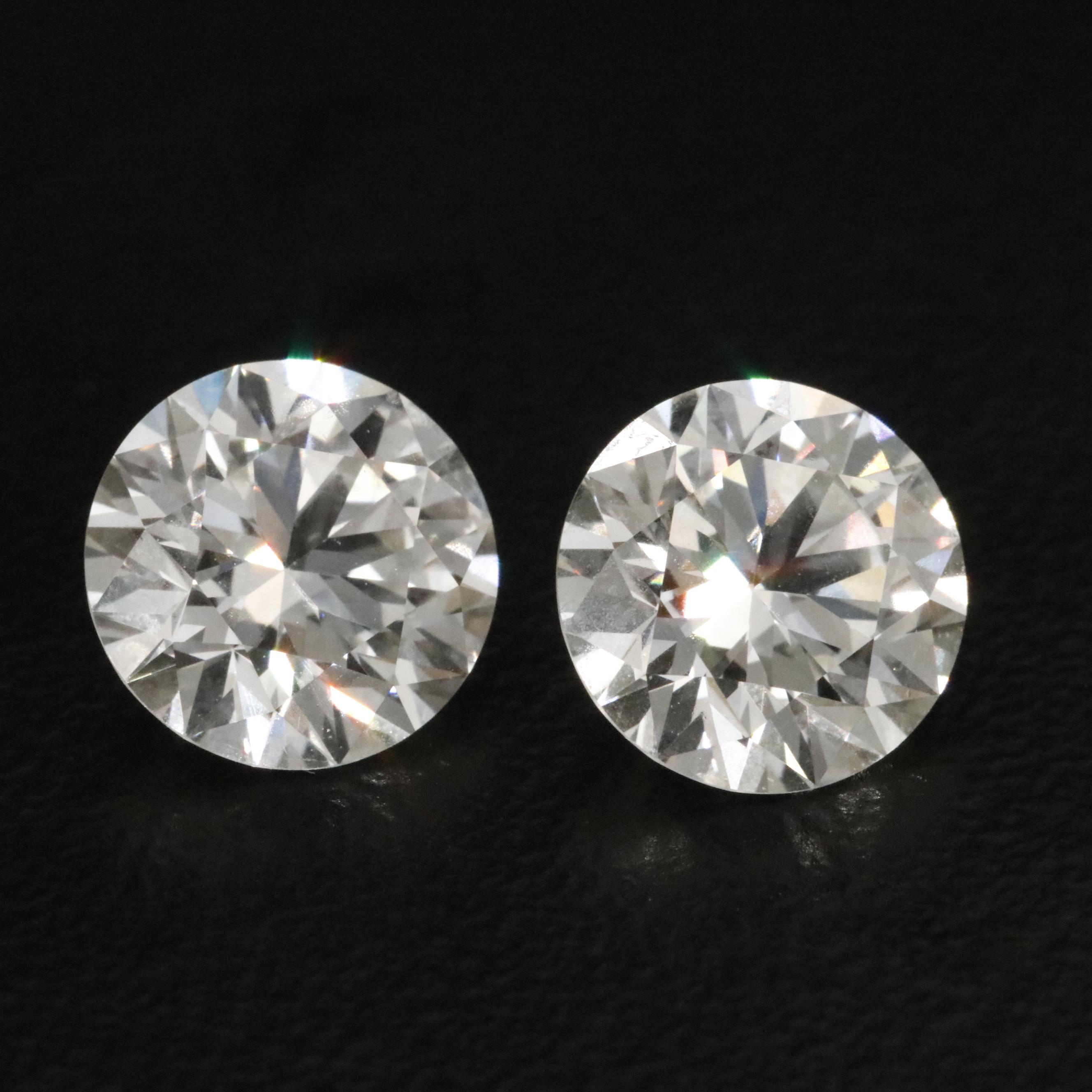 Lightbox Loose 3.48 CTW Lab Grown Diamond Pair