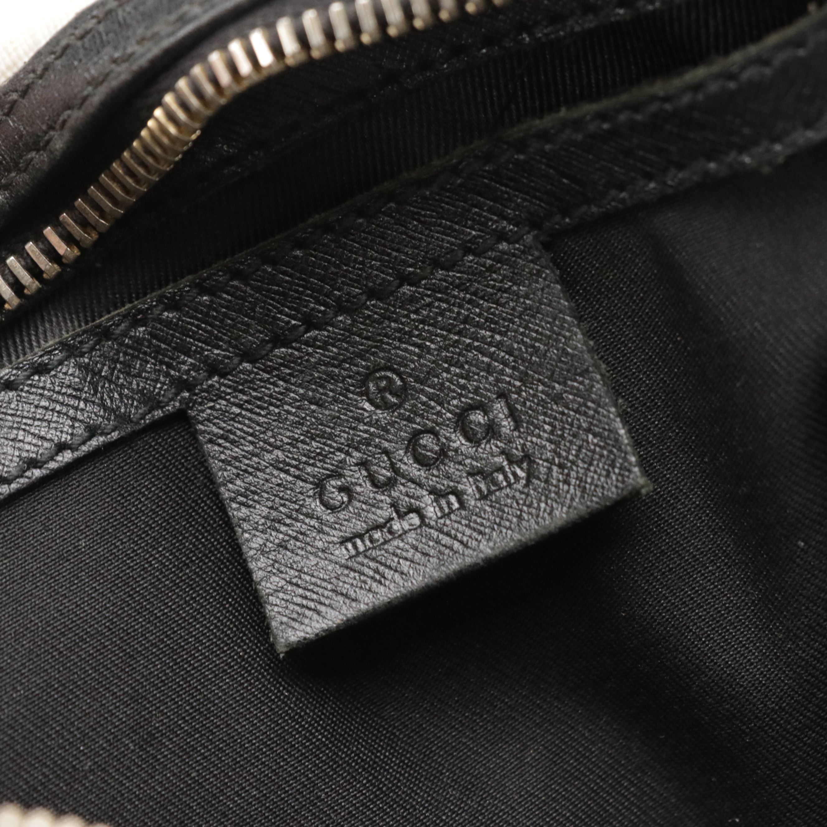 Gucci Mini Joy Boston Bag in GG Monogram Supreme Canvas and Leather