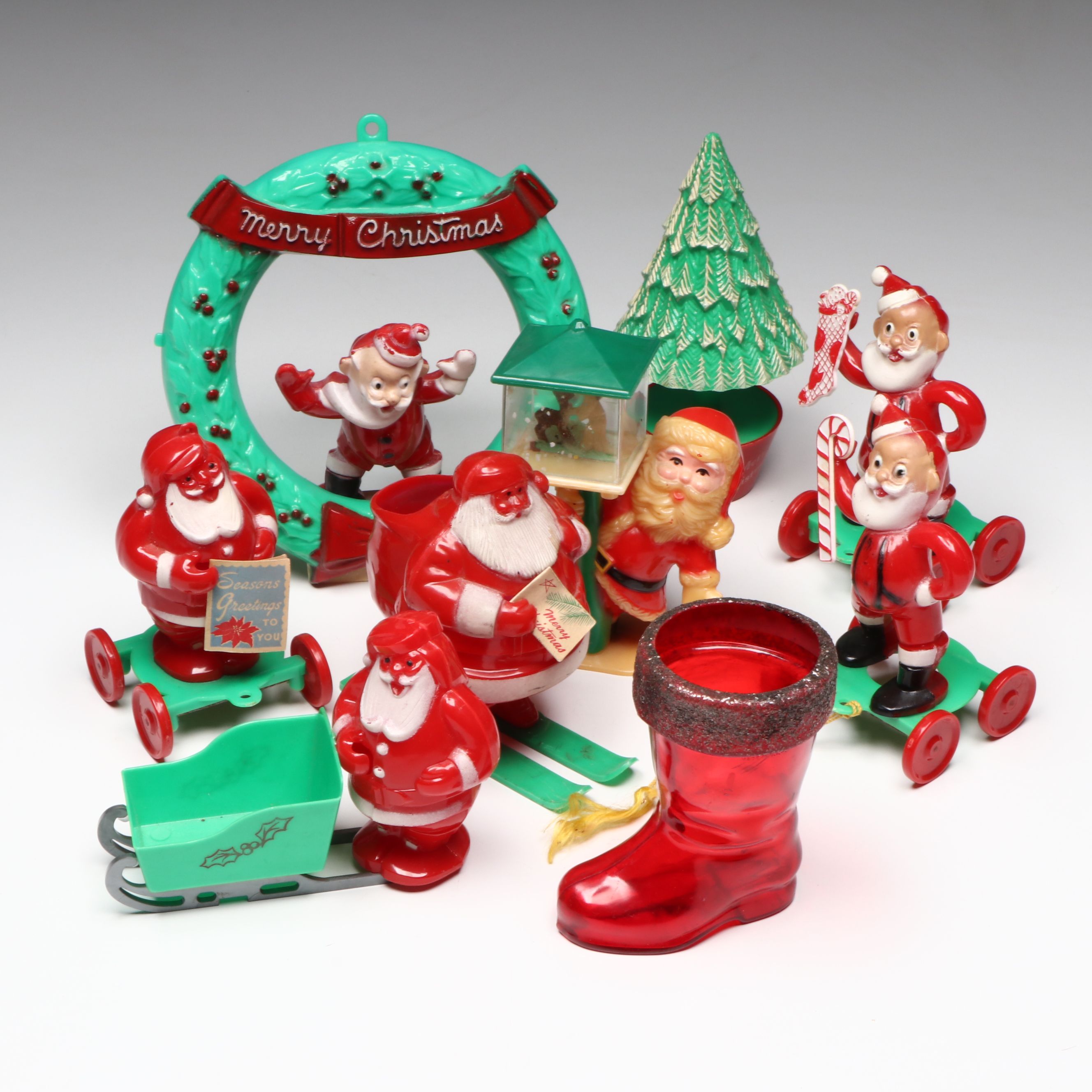 Rosbro with More Christmas Candy Holders and Decorations